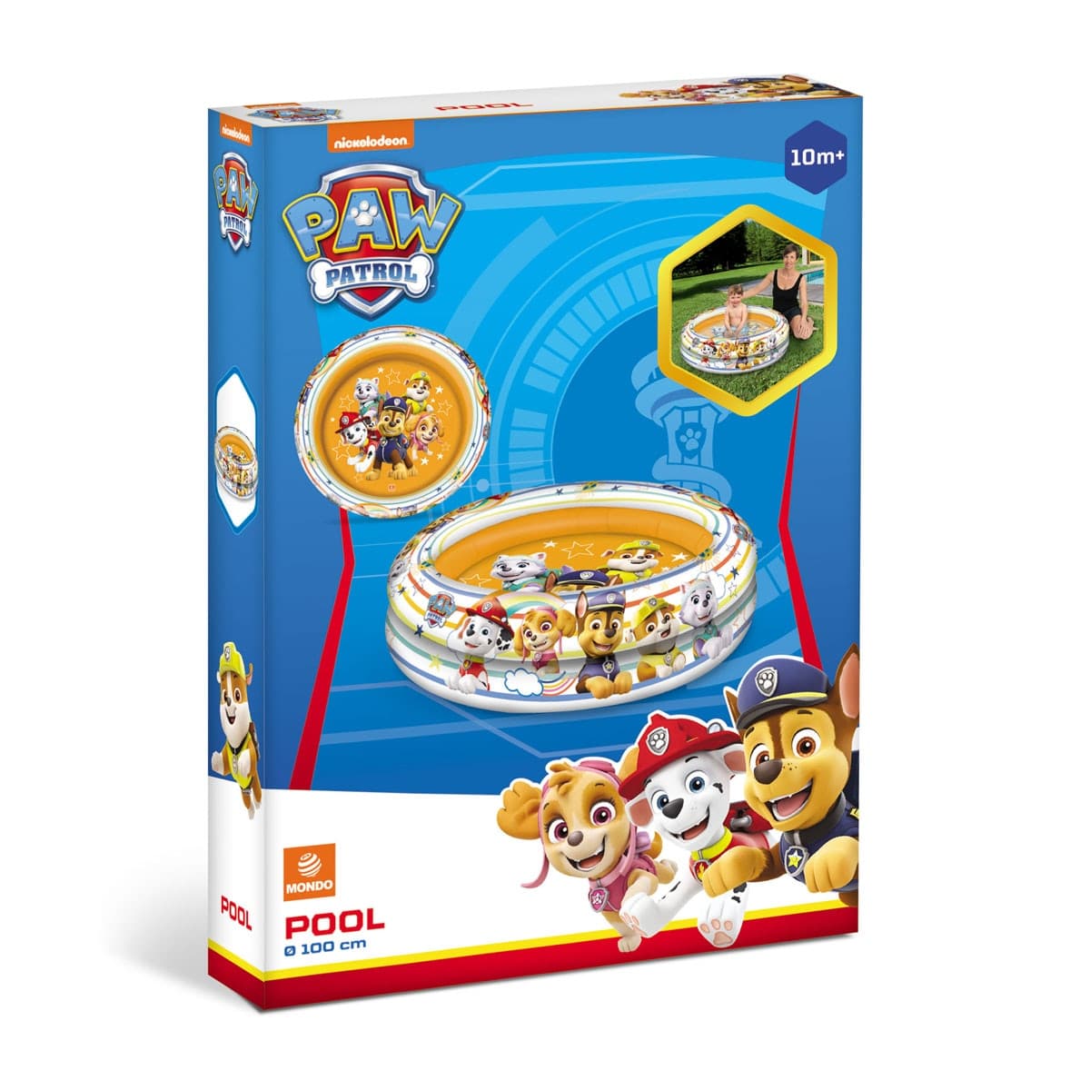 Mondo - Piscina 2 anillos Paw Patrol Mondo.