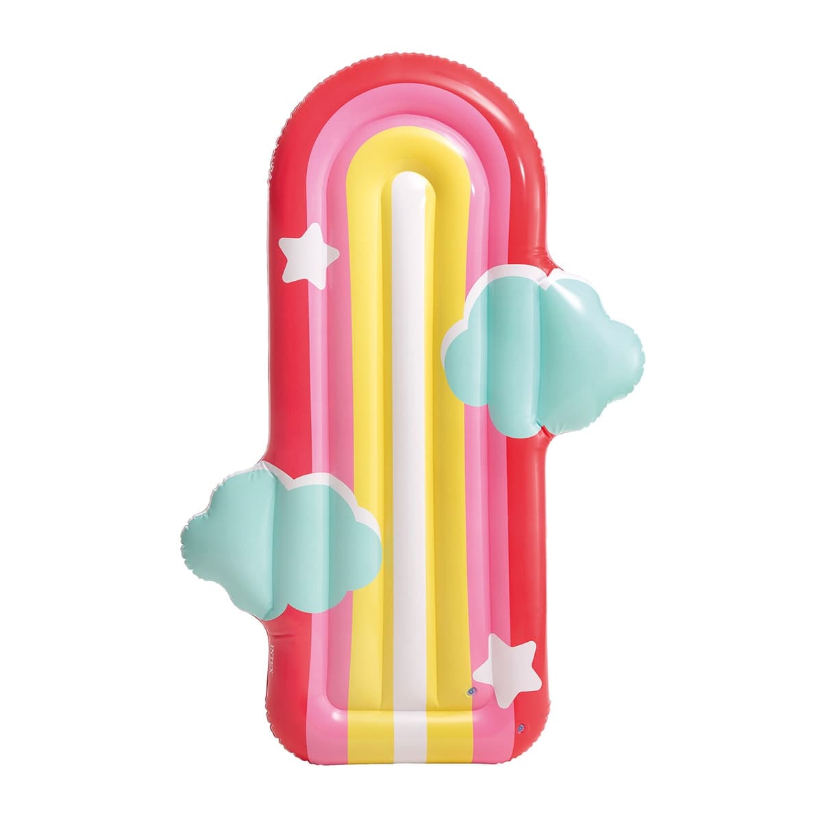 Intex - Colchoneta hinchable Nube Arco Iris Intex.