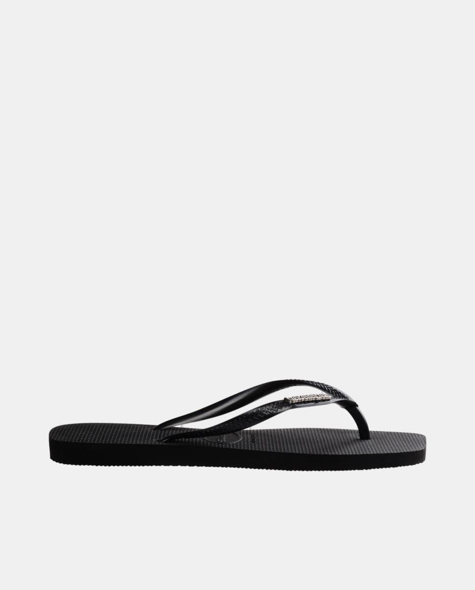 Havaianas - Chanclas de baño unisex Square Logo Metallic Havaianas.