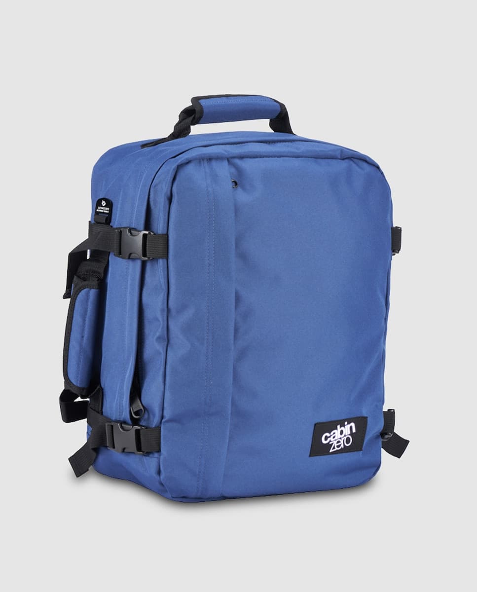 CabinZero - Mochila Mini CZ08 blanda azul pequeña, con capacidad de 28L.