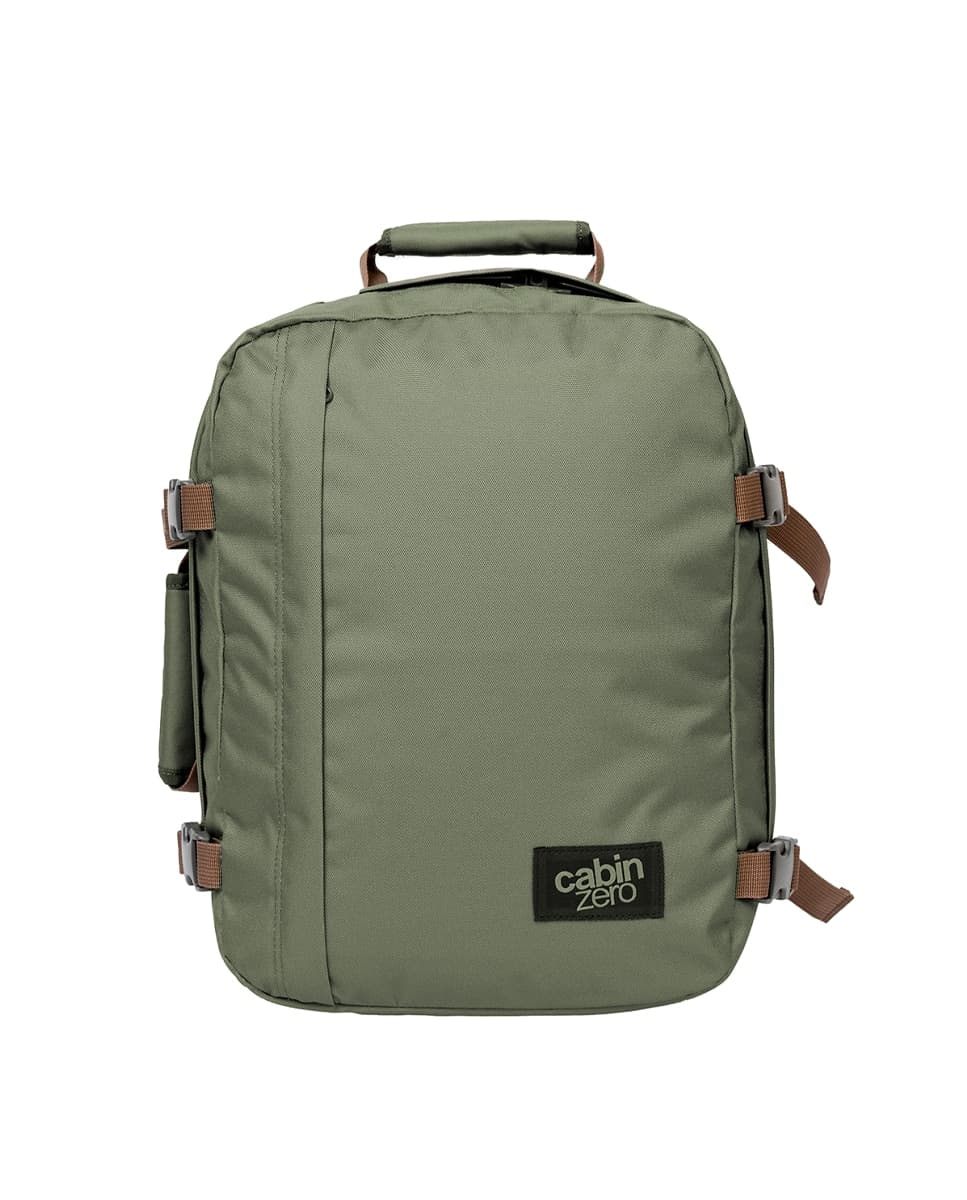 CabinZero - Mochila Mini CZ08 blanda caqui, con capacidad de 28L.