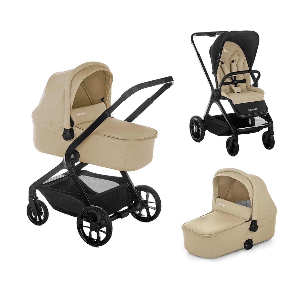 Be Cool - Carrito de bebé Be Cool Kombo con capazo Kombo.