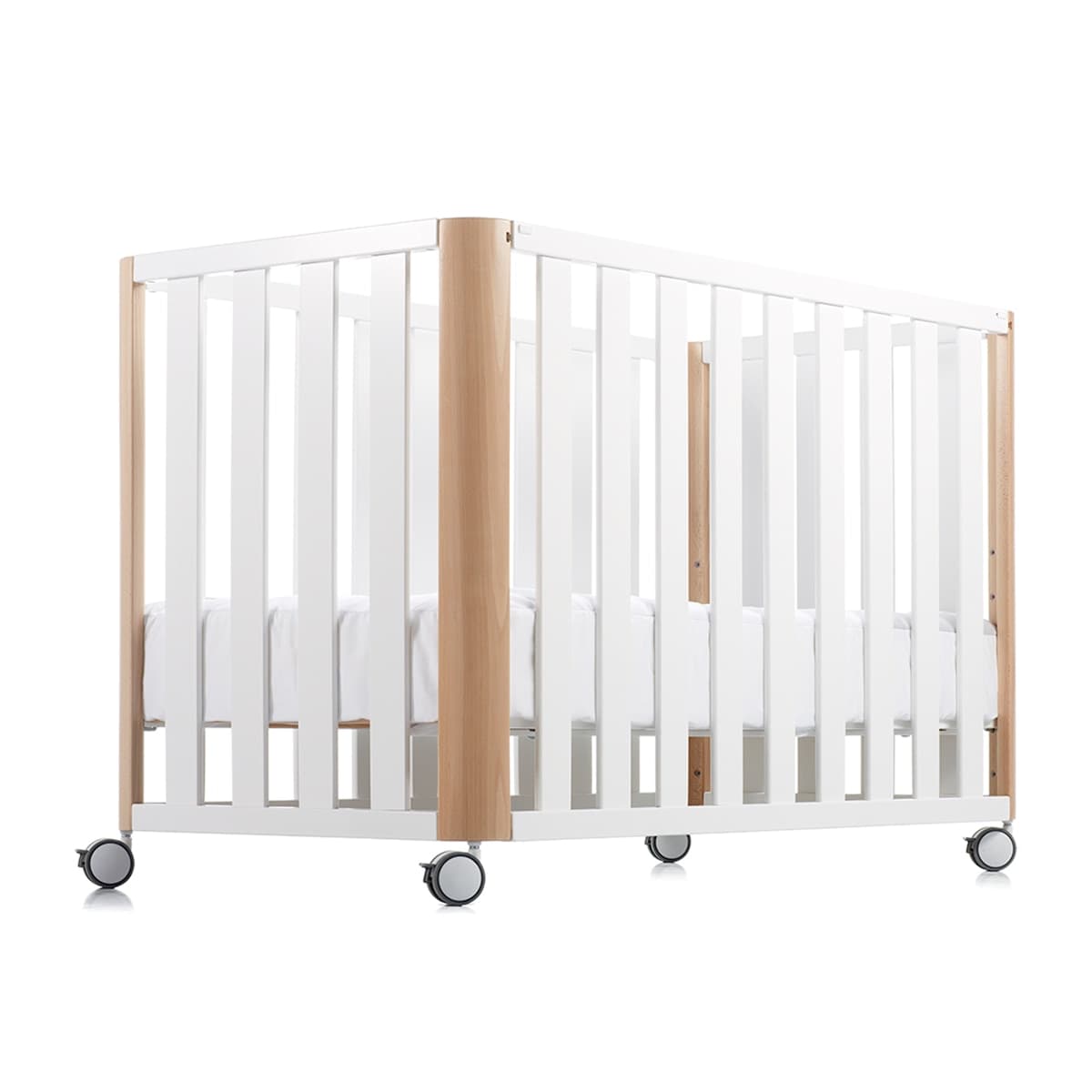 Cotinfant - Cuna de colecho (60 x 120 cm.) Cotinfant Doco Sleeping blanco-natural.