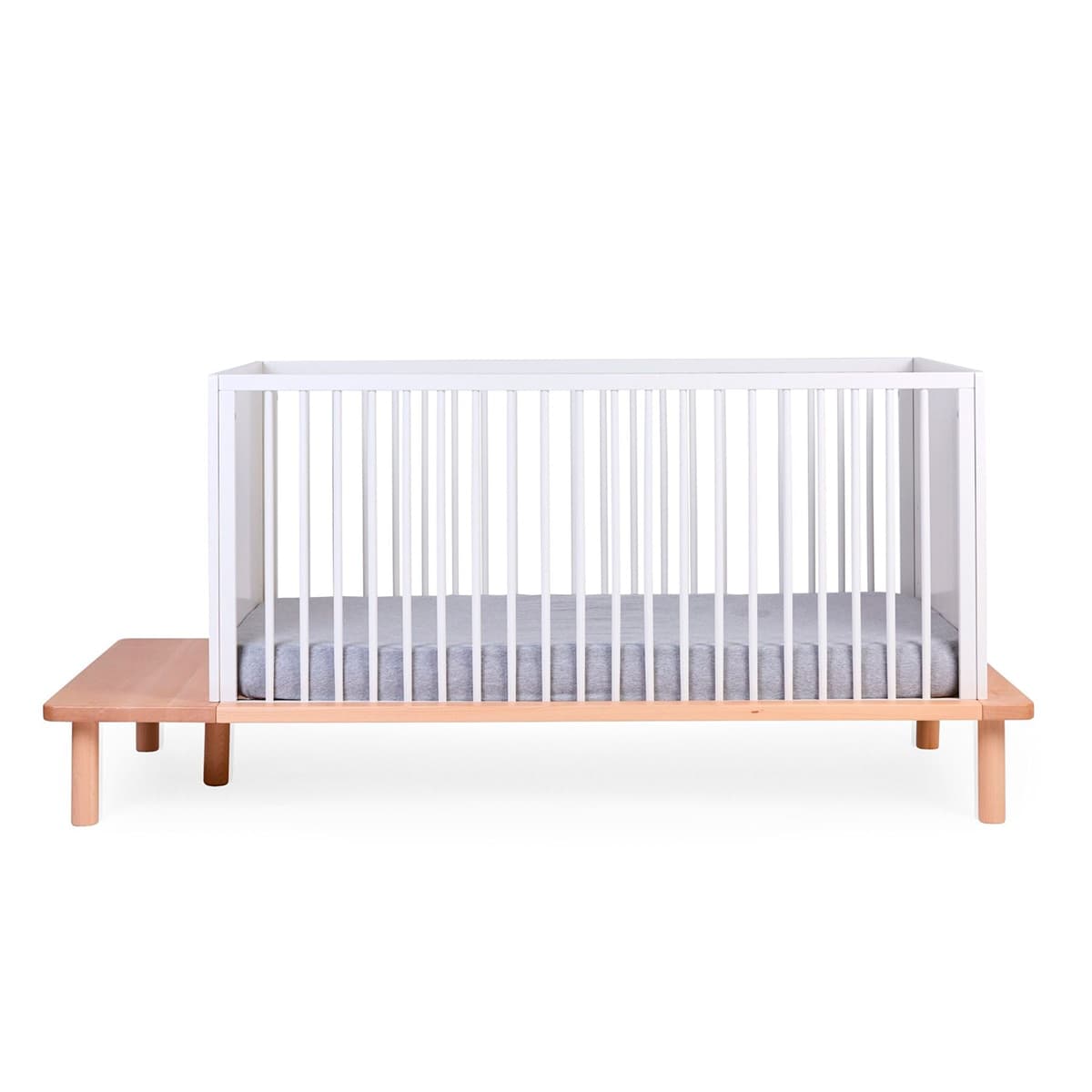 Childhome - Cuna convertible en cama infantil 5 en 1 Childhome Evobed.