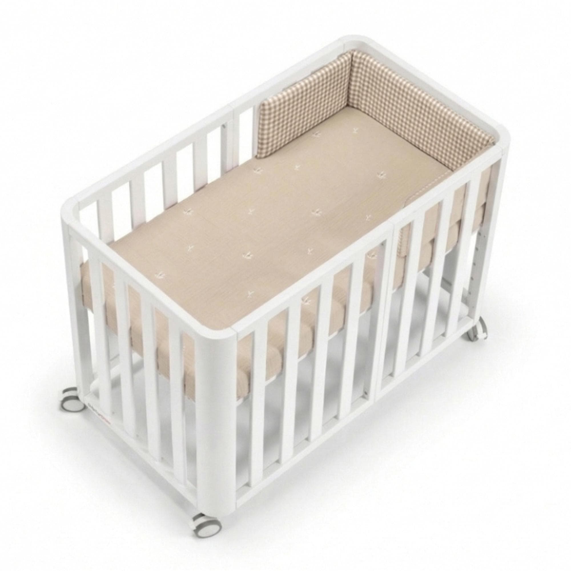 Cotinfant - Pack Cuna evolutiva (90x50-120x60 cm) Cotinfant Doco Sleeping PLUS + colchón + textil SILVA 90x50.