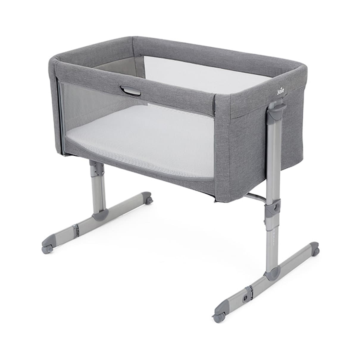 Joie - Mini cuna de viaje y colecho Roomie Gray Flannel gris claro Joie.