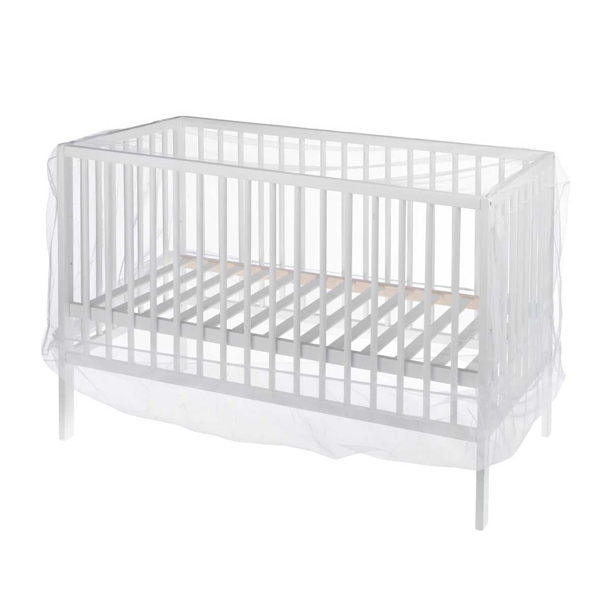 bbest - Mosquitera para Cuna (60 x 120 cm.) bbest Crib Mosquito Net blanco.