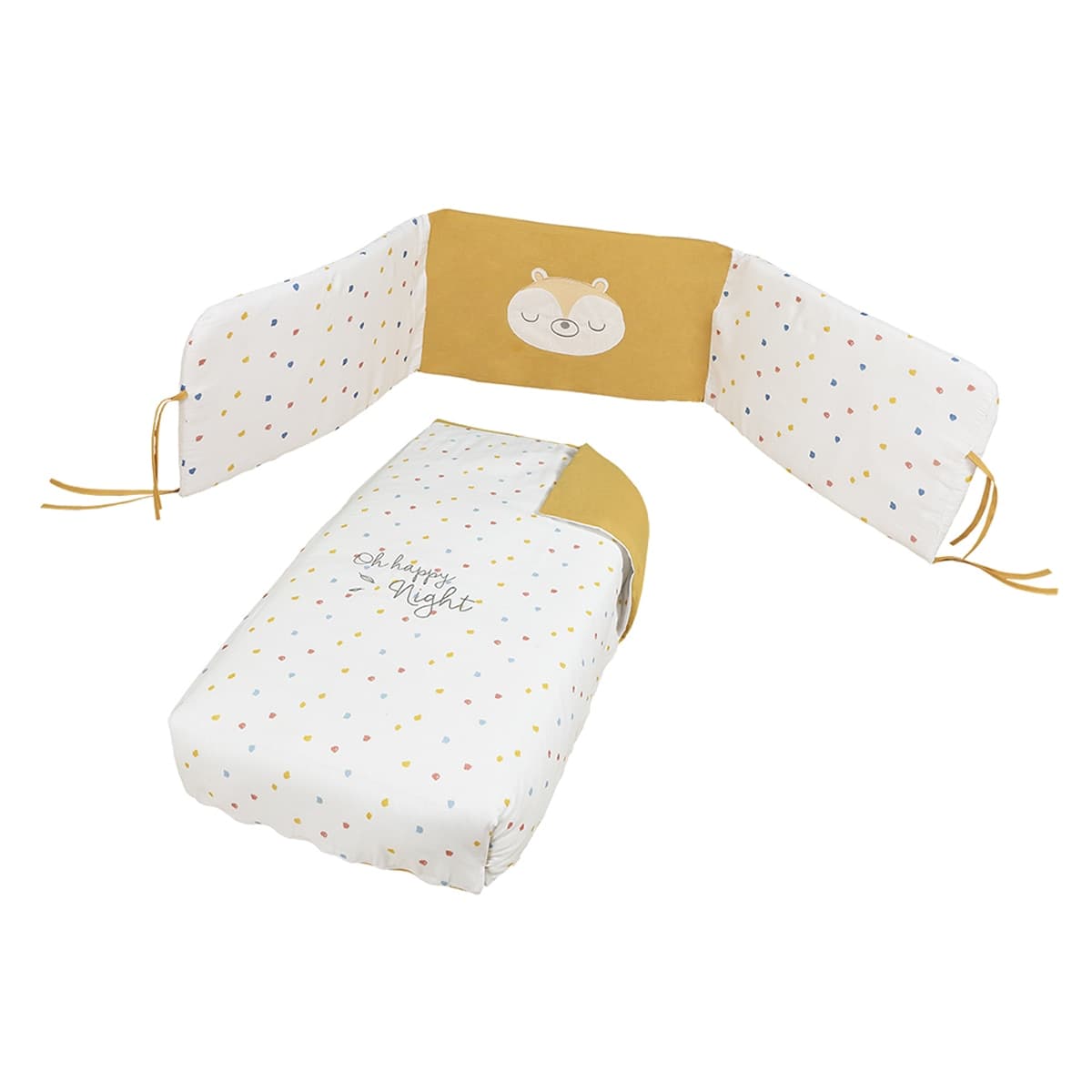 Micuna - Kit nórdico + protector para cuna (120 x 60 cm) Micuna Happy.
