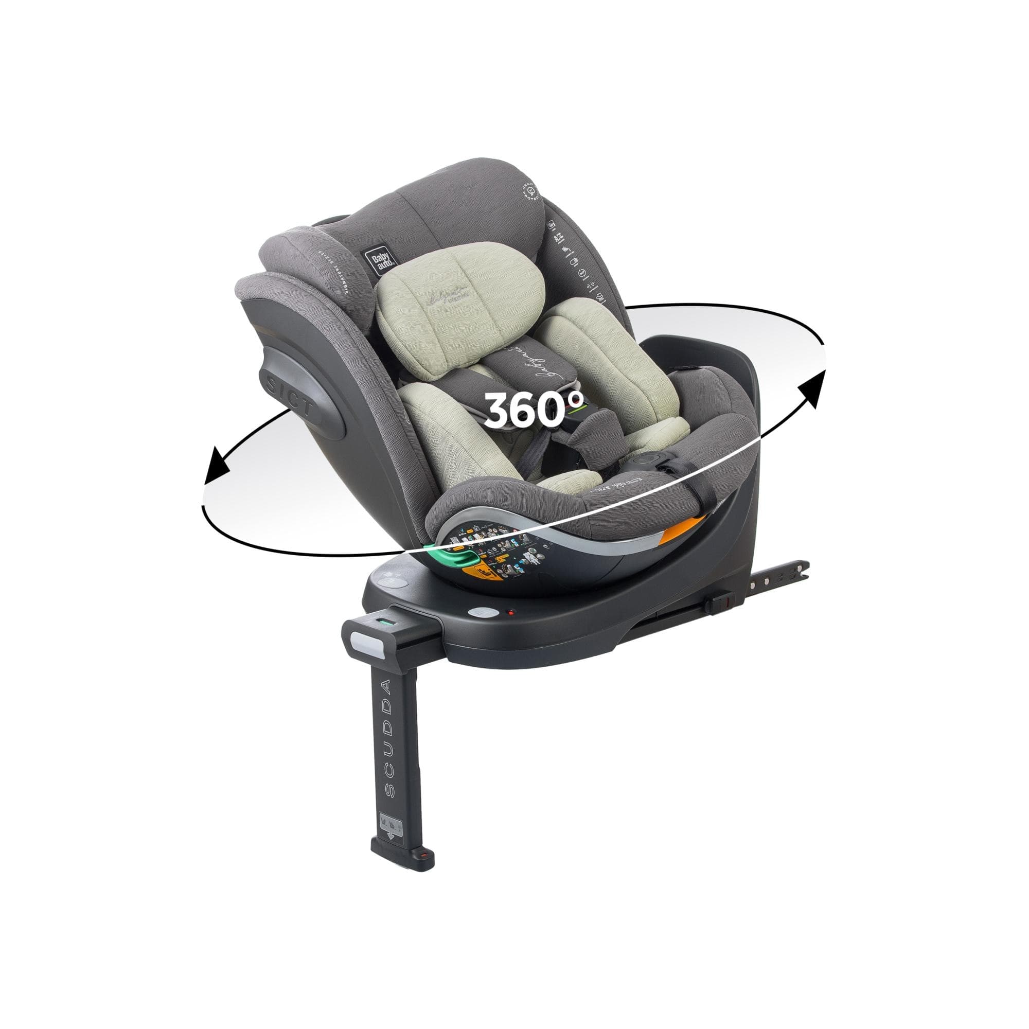 BABYAUTO SIGNATURE - Silla de coche Scudda IF-IX (40-150cm) Babyauto Signature.