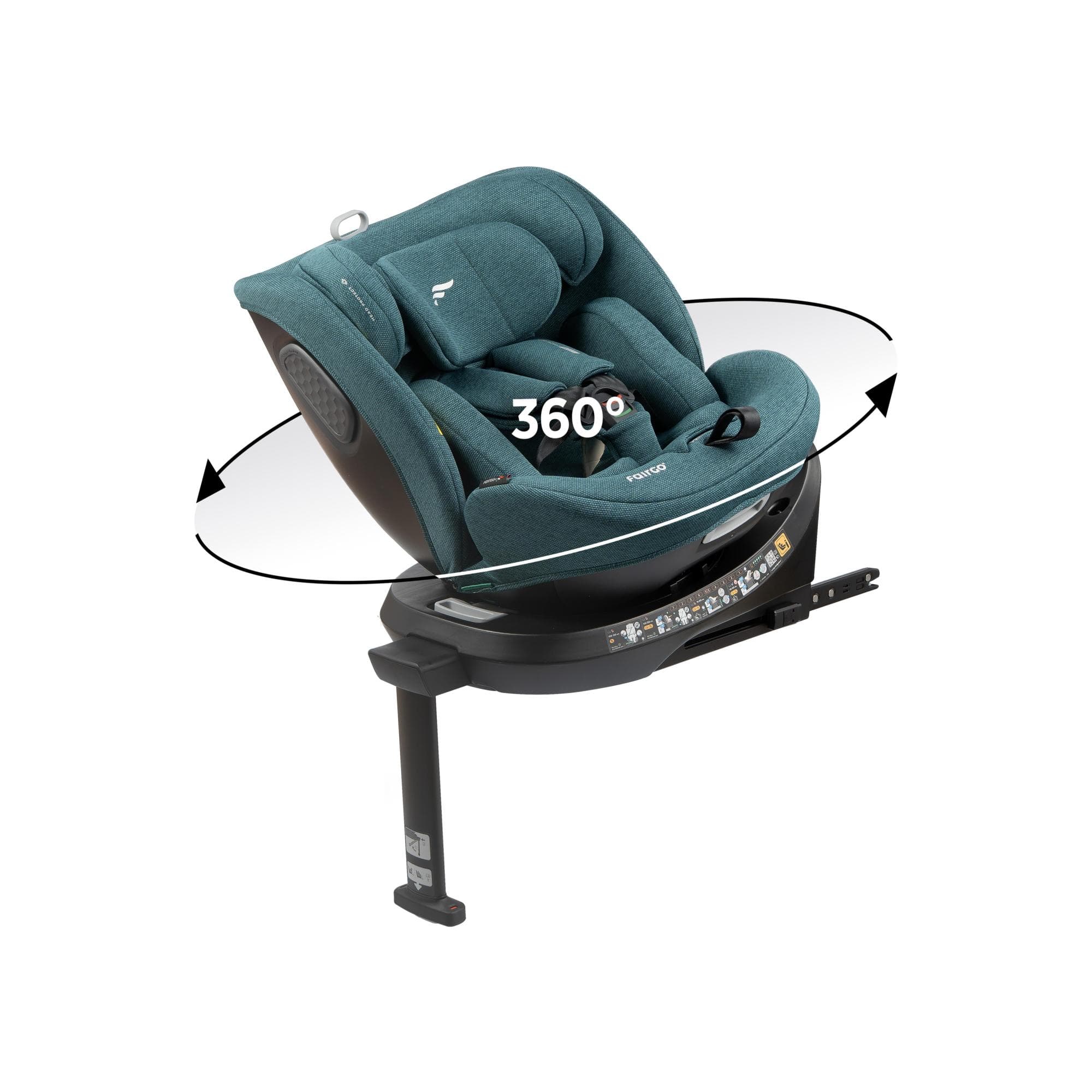 Fairgo - Silla de coche ADORE ISOFIX SUPPORT LEG (40-150cm) FAIRGO.