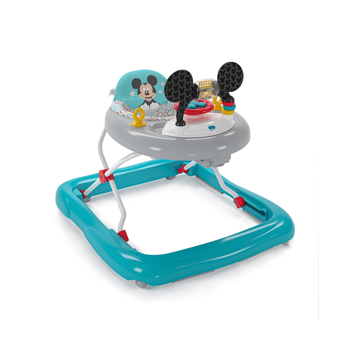 Bright Starts - MICKEY MOUSE Tiny Trek™ Andador Original Bestie™ 2-in-1 Andador.