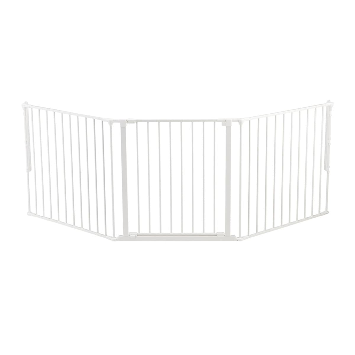Baby Dan - Barrera de Seguridad Baby Dan Flex L para puerta blanco.
