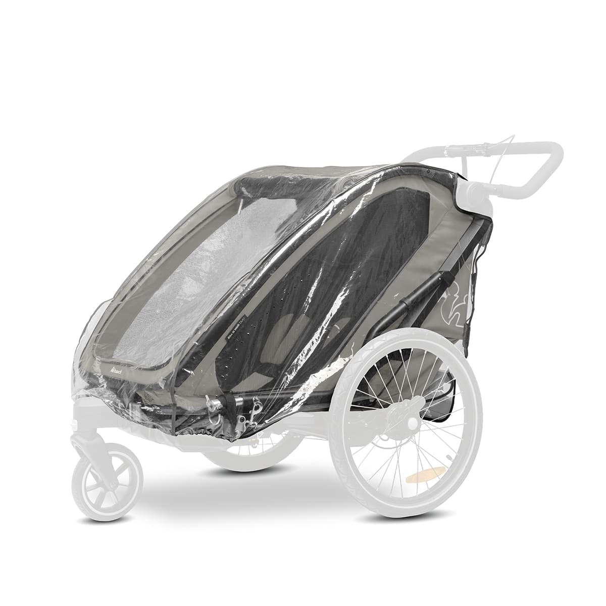 Hauck - Burbuja de lluvia para Silla de paseo multifuncional Bike N Walk Duo.