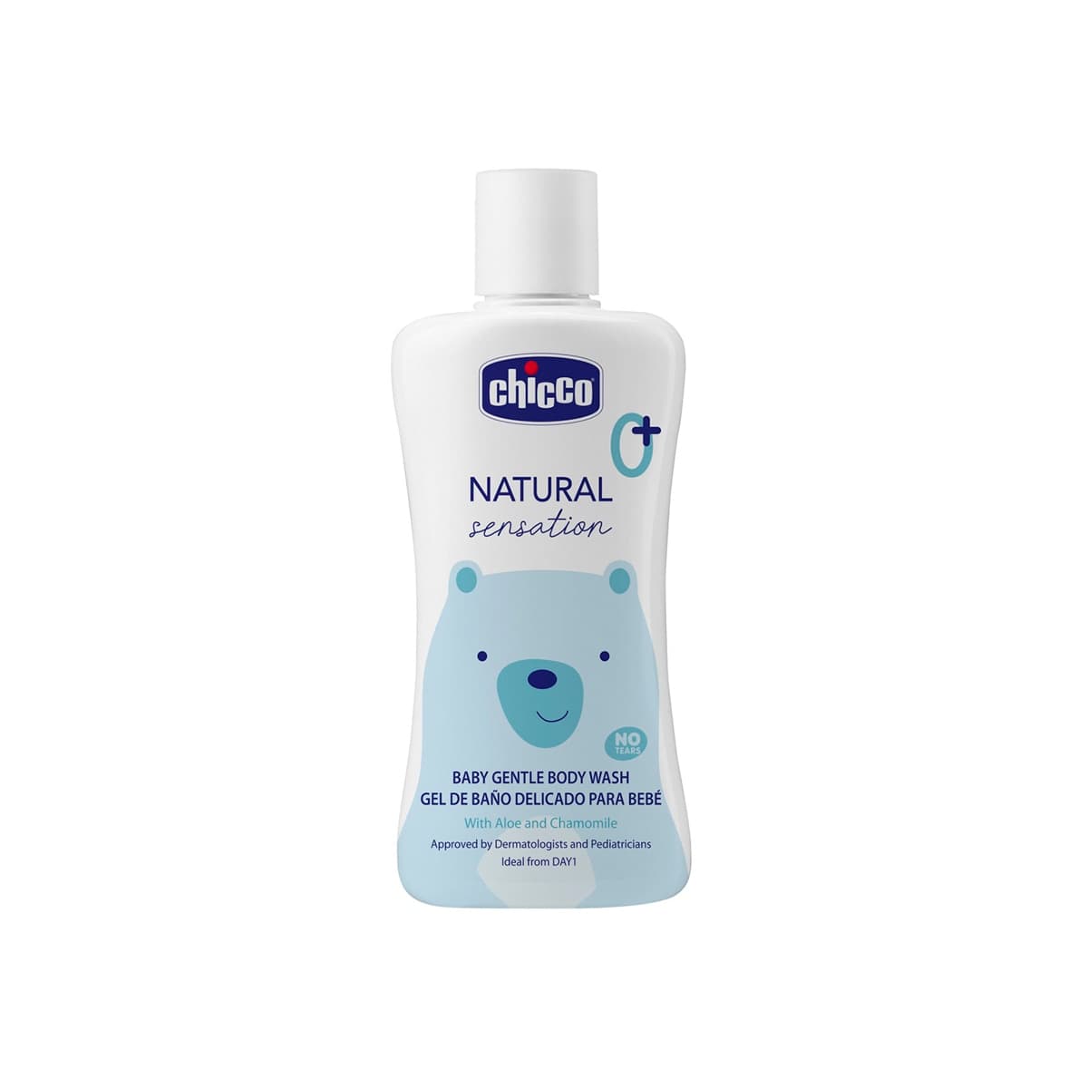 Chicco - Gel de baño NATURAL sensation Chicco 200ml 0m+.