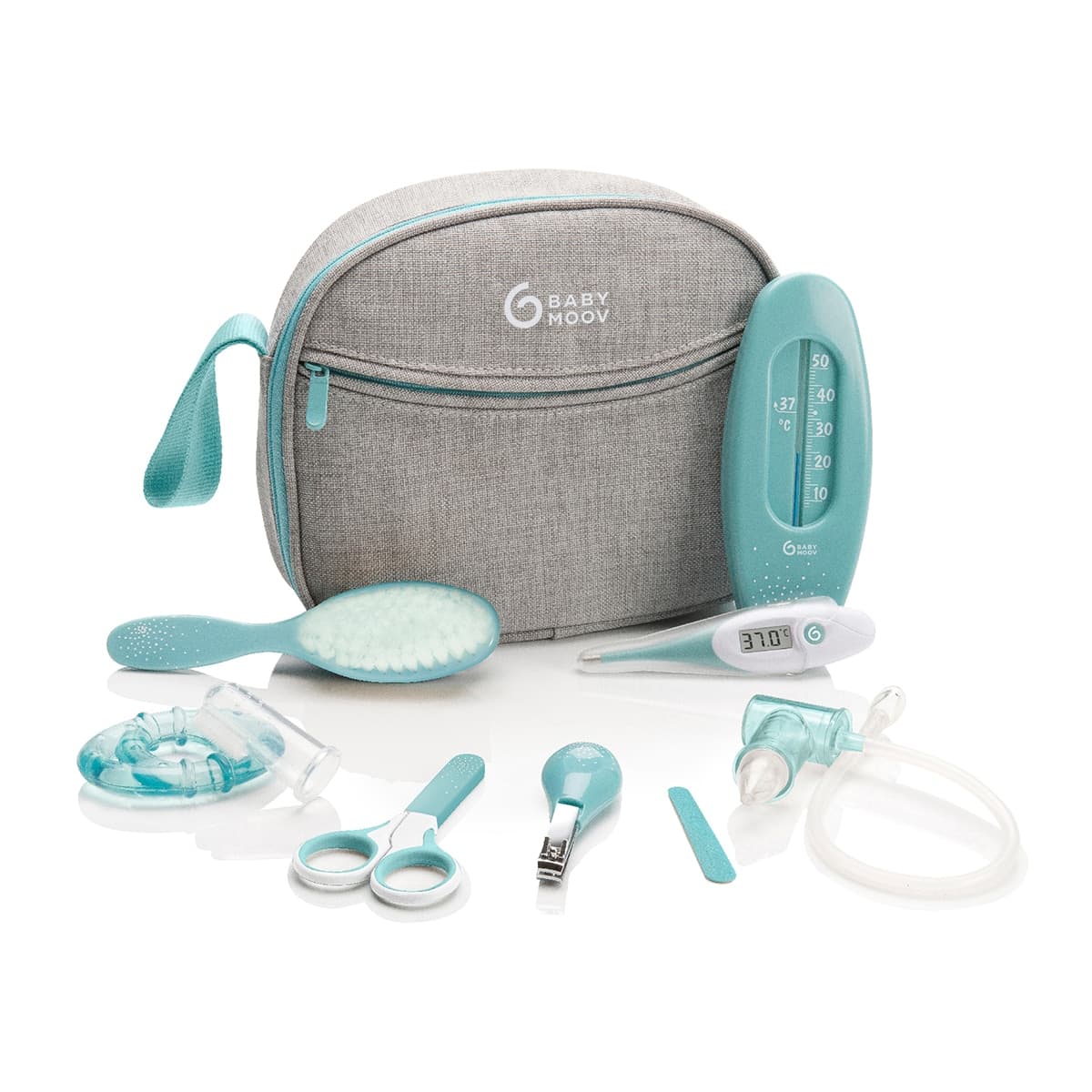 Babymoov - Neceser higiene bebes BabyMoov con 9 accesorios.
