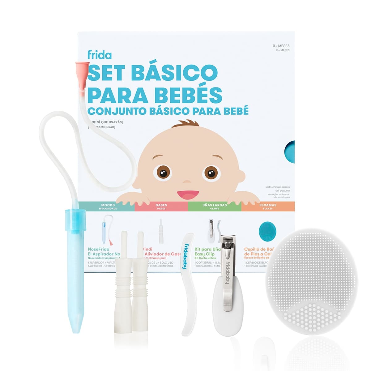 FRIDA - Pack regalo Frida higiene y cuidado bebes.