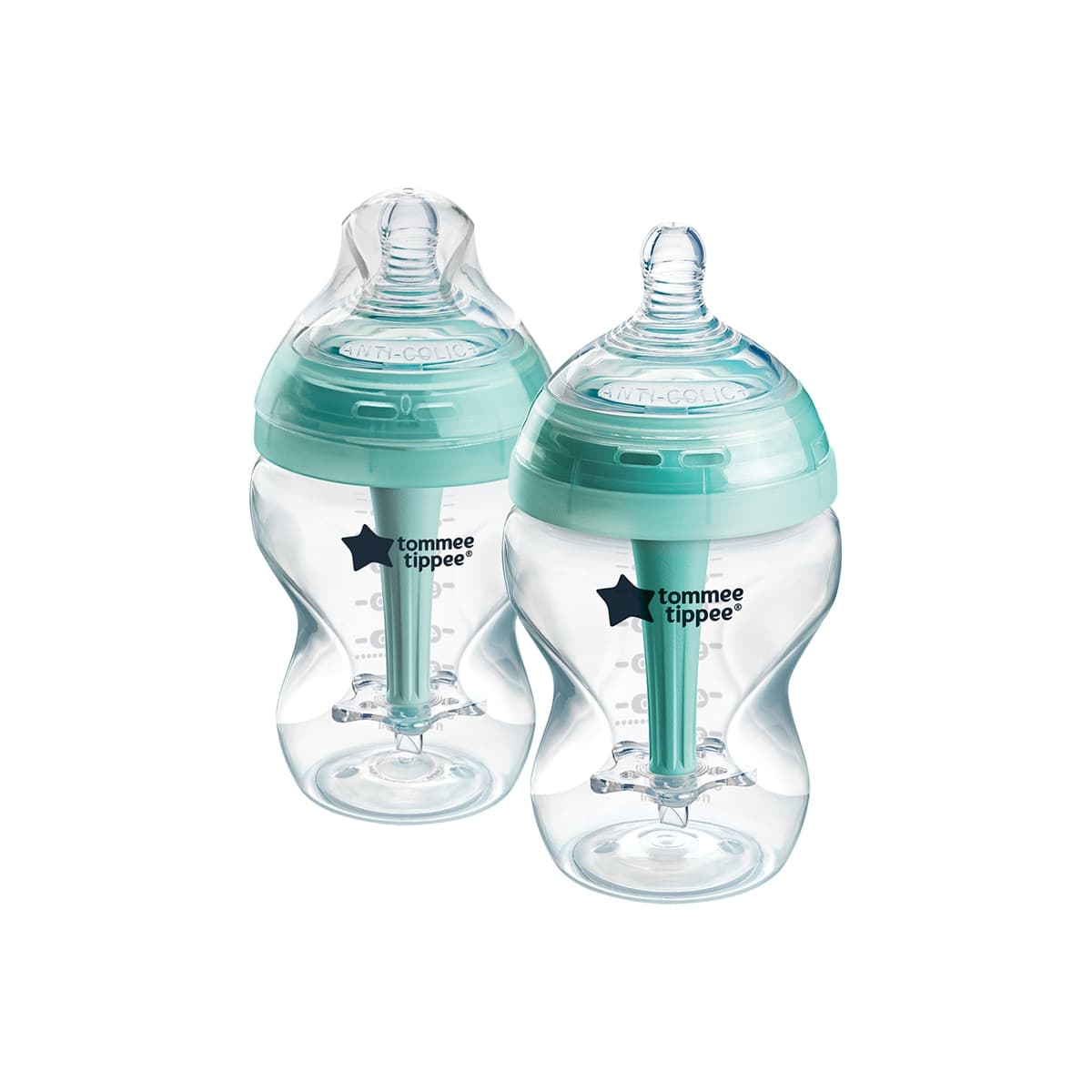 Tommee Tippee - Biberon Tommee Tippee Advanced Anti Colic Flujo Lento 260ml, pack 2ud.