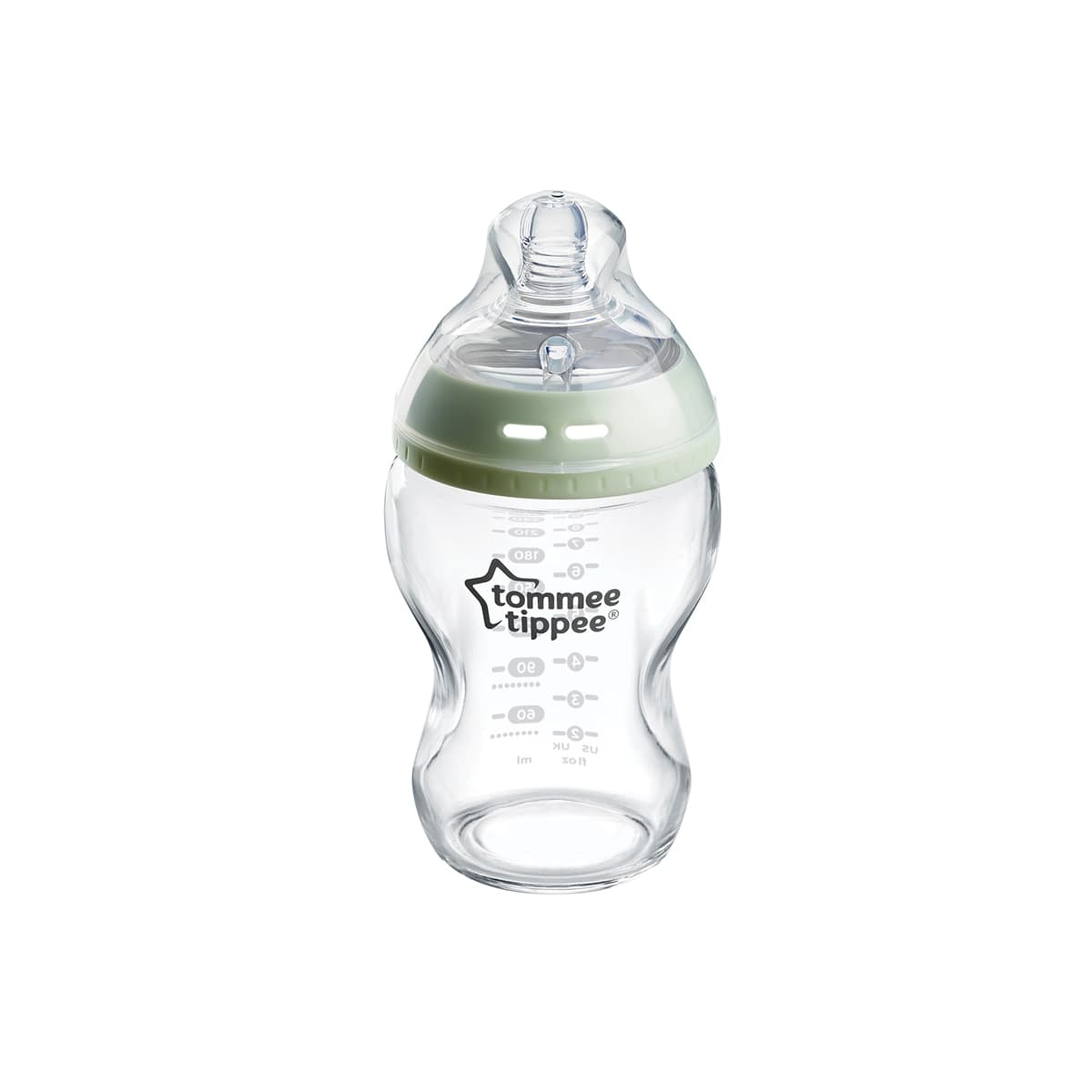 Tommee Tippee - Biberon Tommee Tippee Cristal Natural Start 250ml.