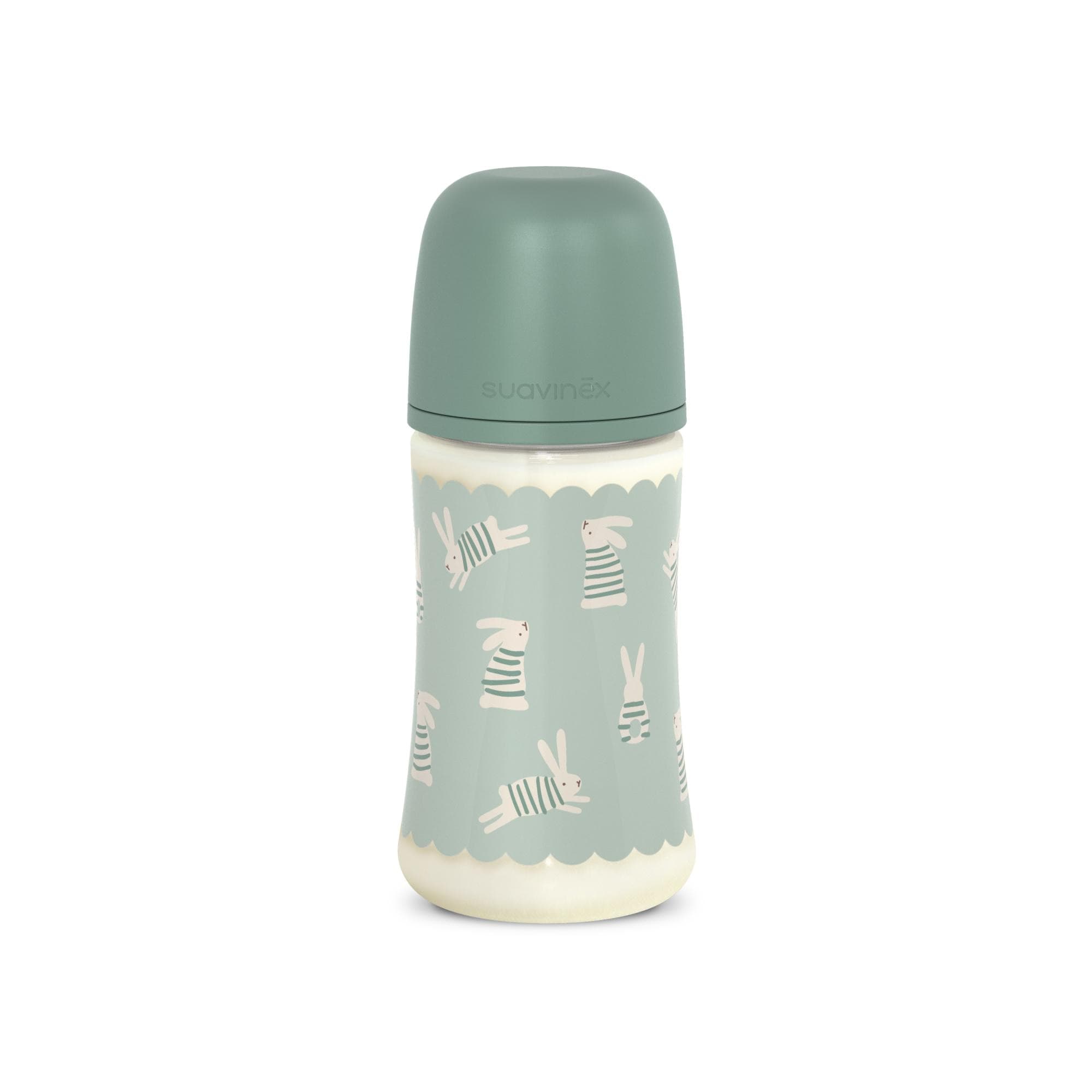 Suavinex - Biberón Poliamida con tetina Fisiológica SX Pro Suavinex Wonderland 2.0 Flujo Medio 270ml.
