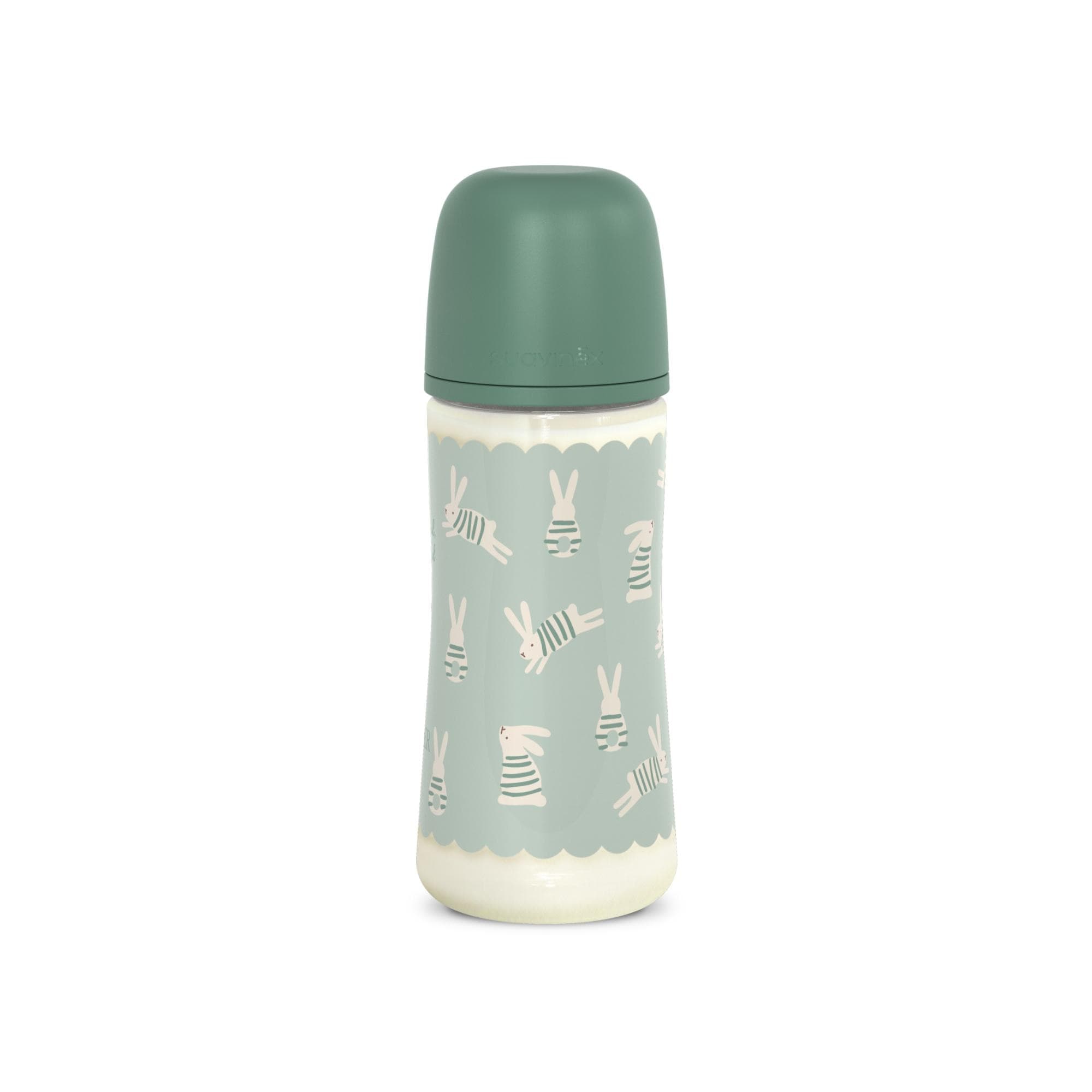 Suavinex - Biberón Poliamida con tetina Fisiológica SX Pro Suavinex Wonderland 2.0 Flujo Denso 360ml.