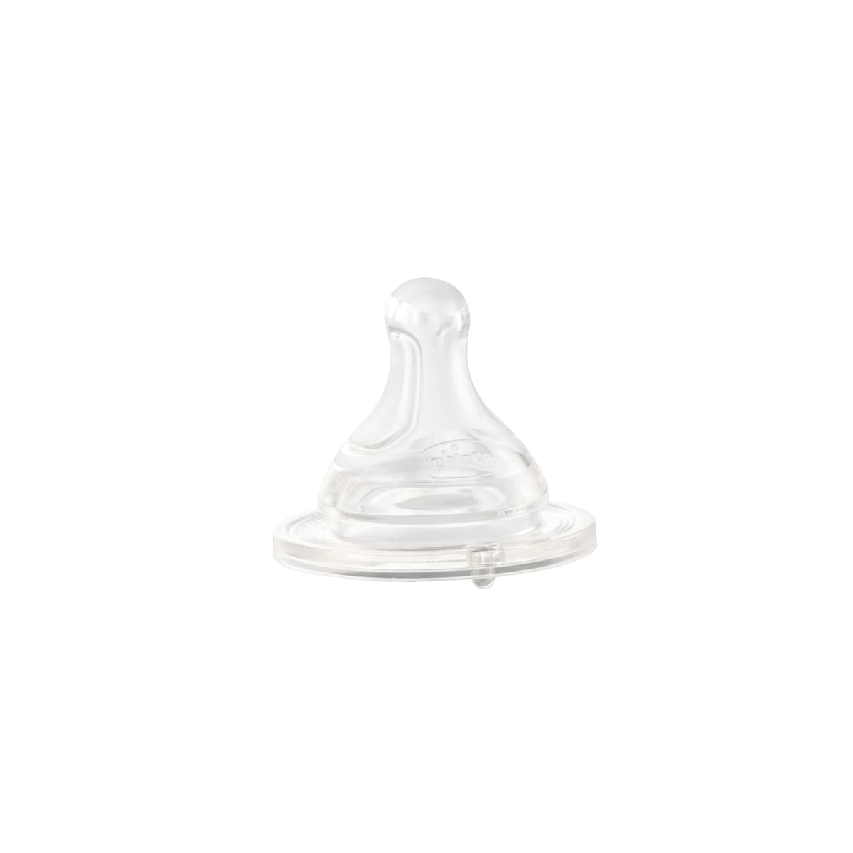 Chicco - Pack de 2 Tetinas Anticólicos Silicona Chicco Physio Flujo Medio (+2 M.) transparente.
