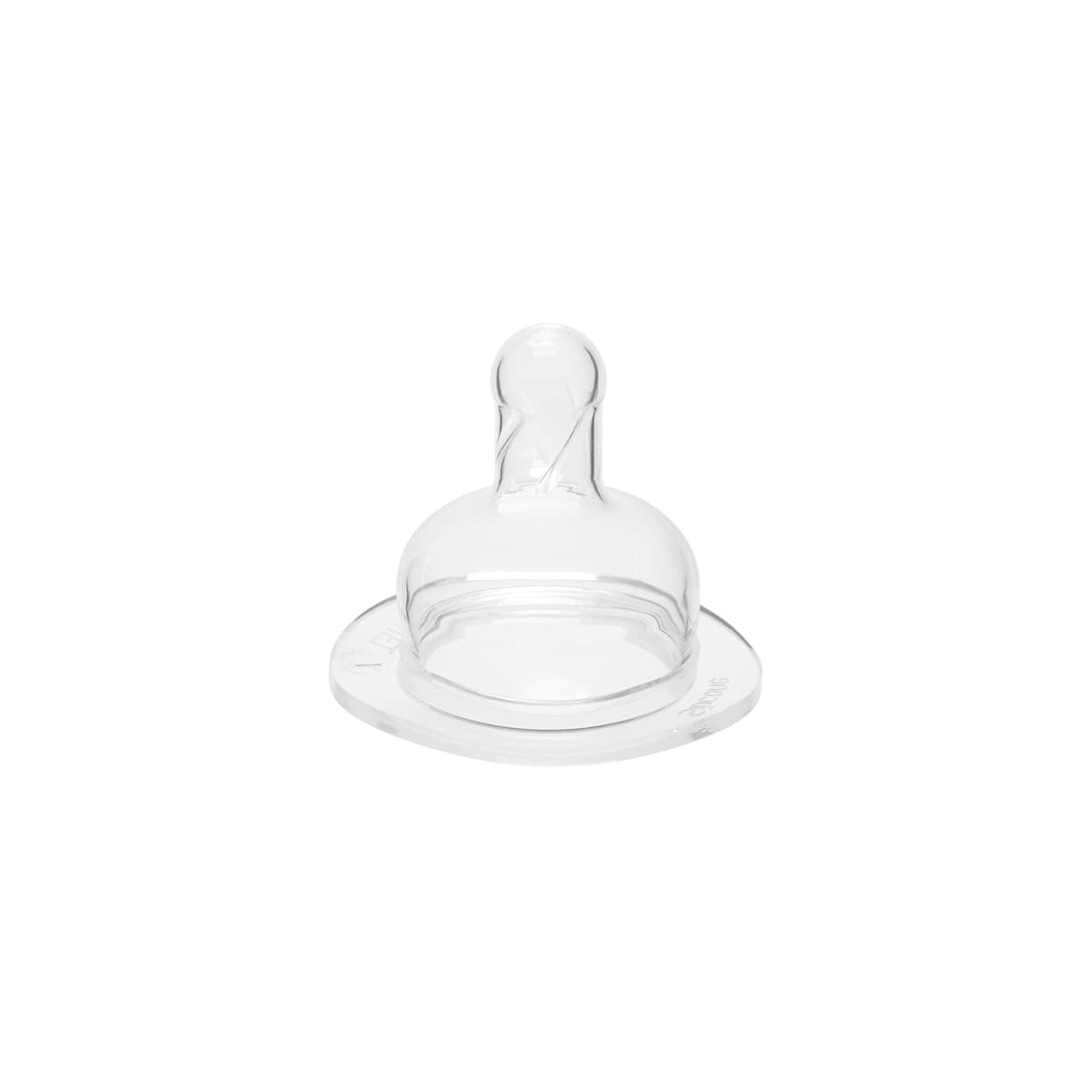 Bebé Due - Tetina silicona Bebedue para biberón Medic flujo medio.