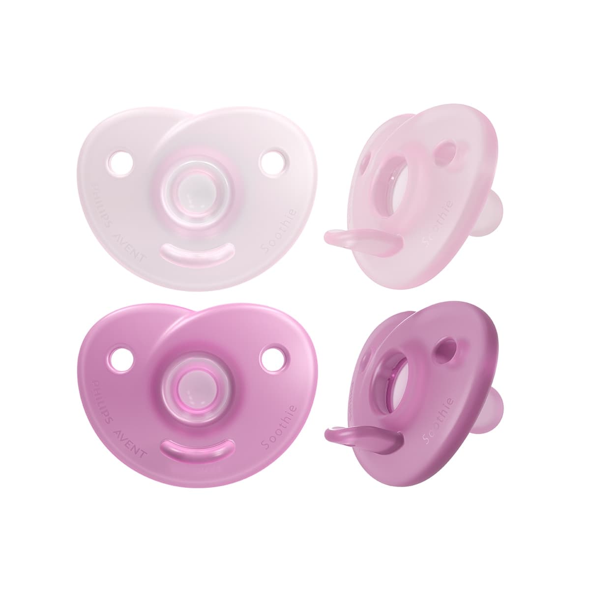 Philips Avent - Chupete Philips Avent Soothie Silicona 0-6 meses 2 uds.