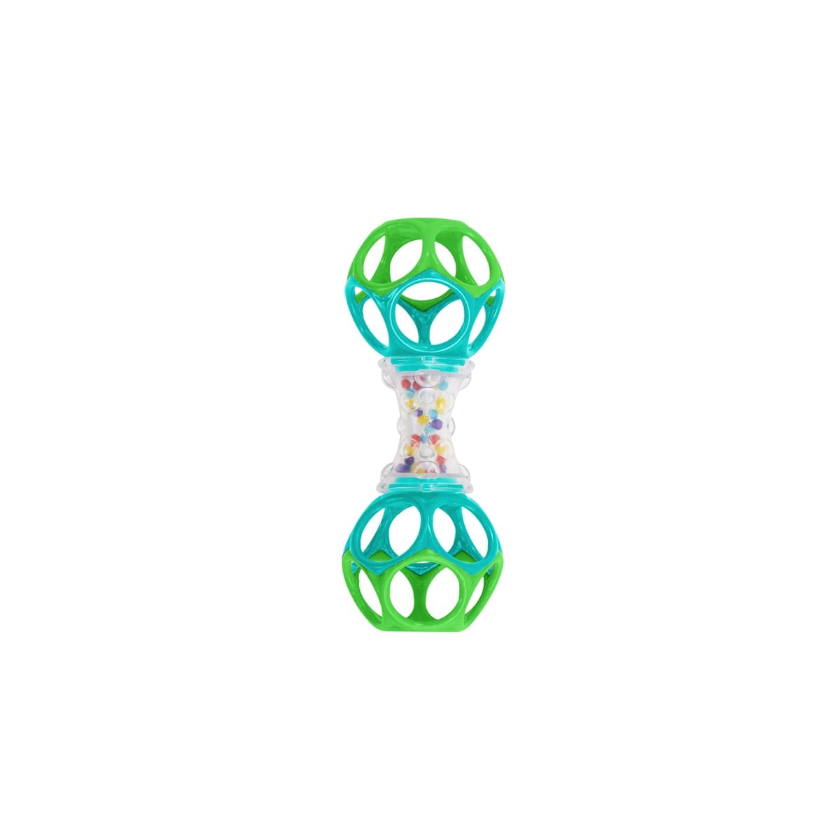 Bright Starts - Sonajero Oball Bright Stars Shaker Toy verde.