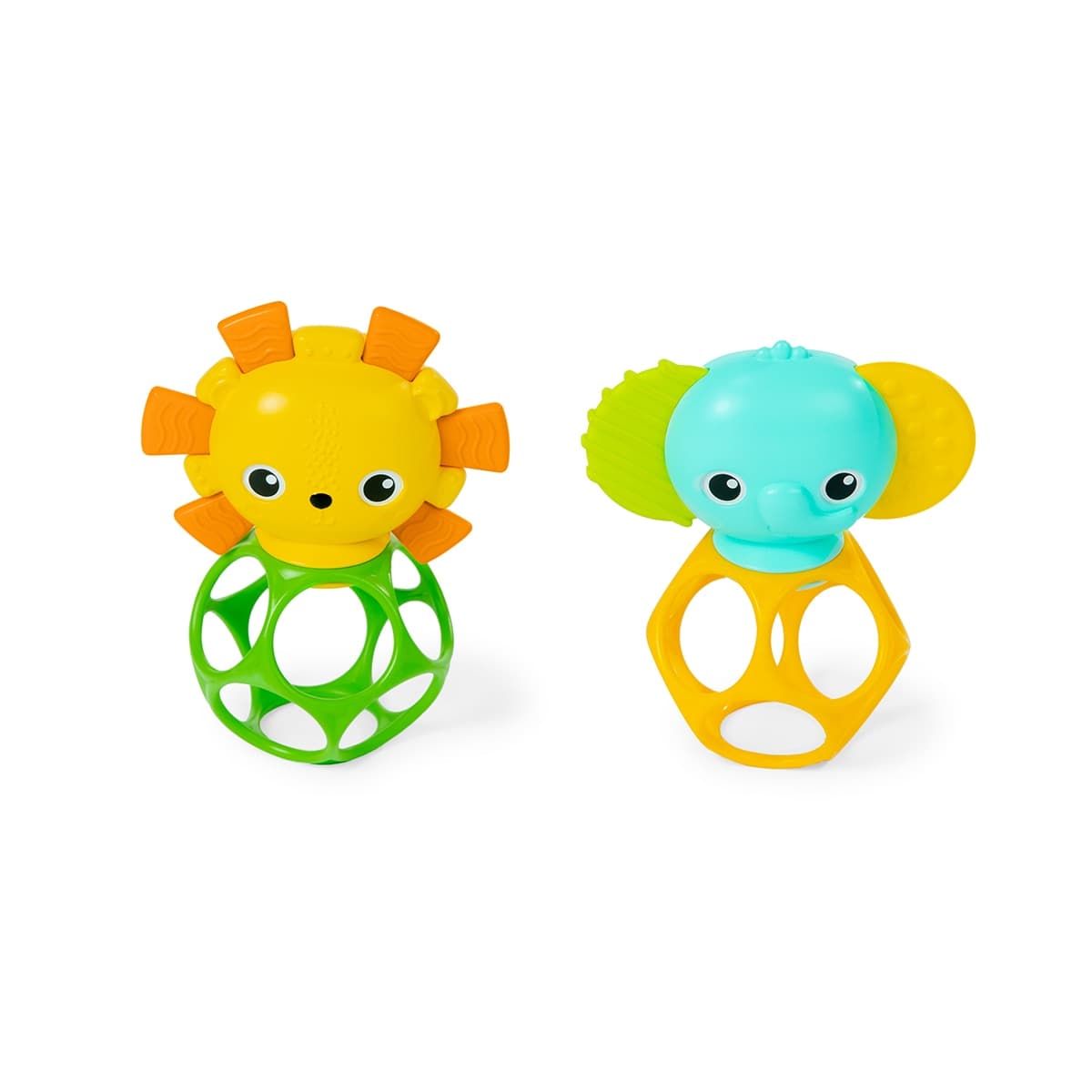 Bright Starts - Pack de 2 mordedores de juguete Bright Starts Oball.