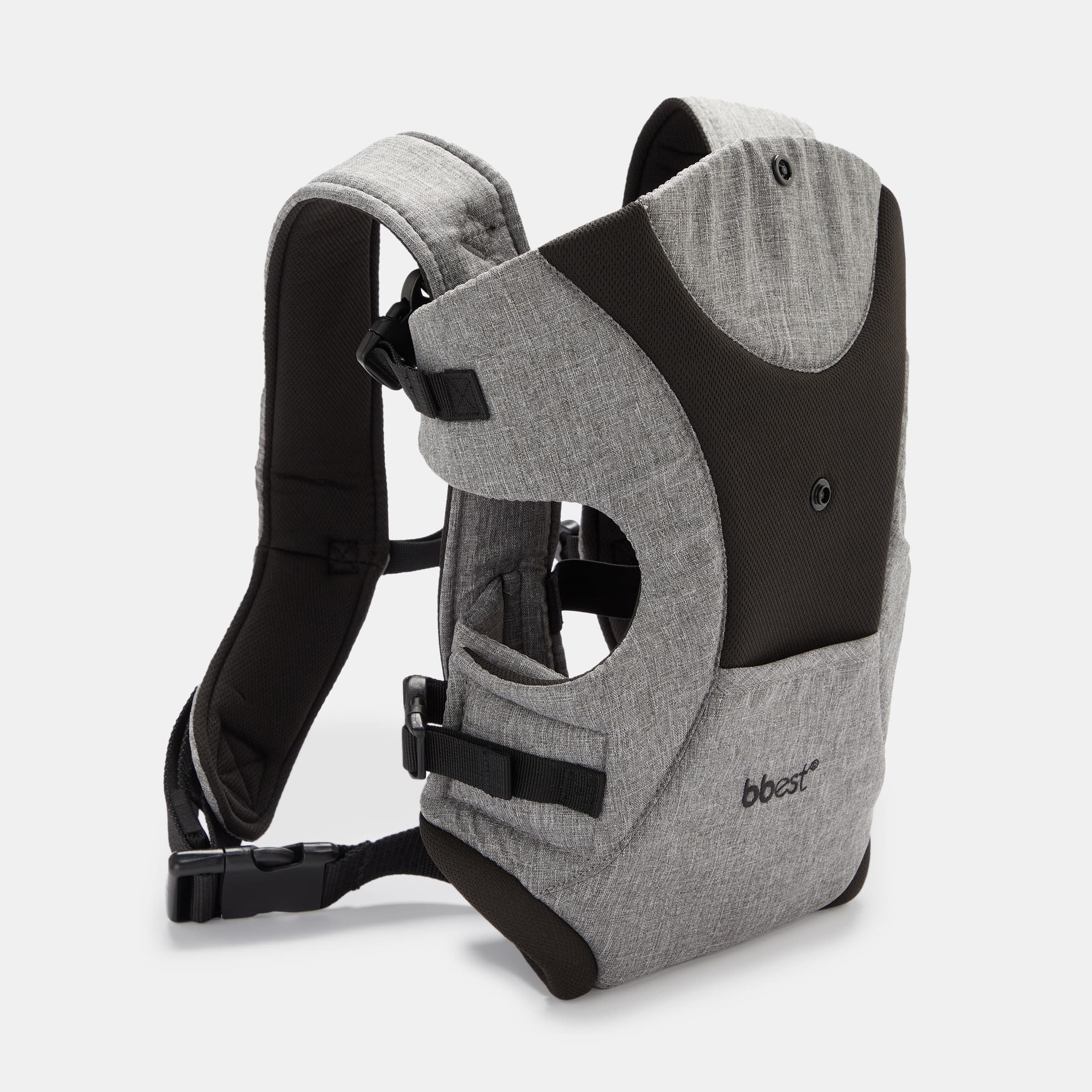 bbest - Mochila portabebés 3 en 1 bbest ris-negro.