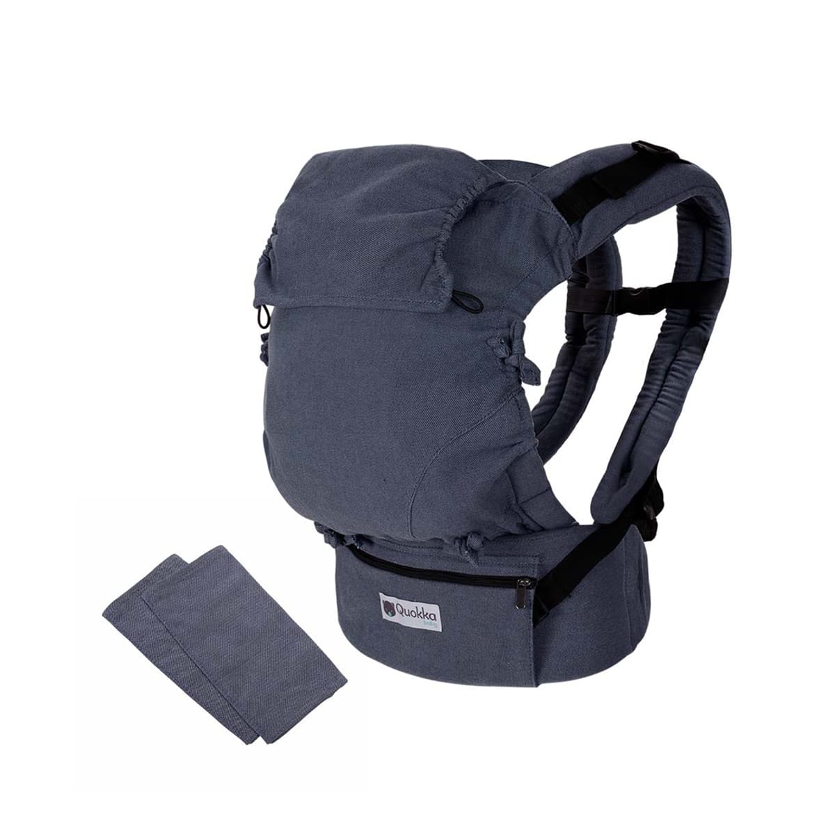 Quokkababy - Mochila portabebe Quokkababy E-carrier 3 posiciones.