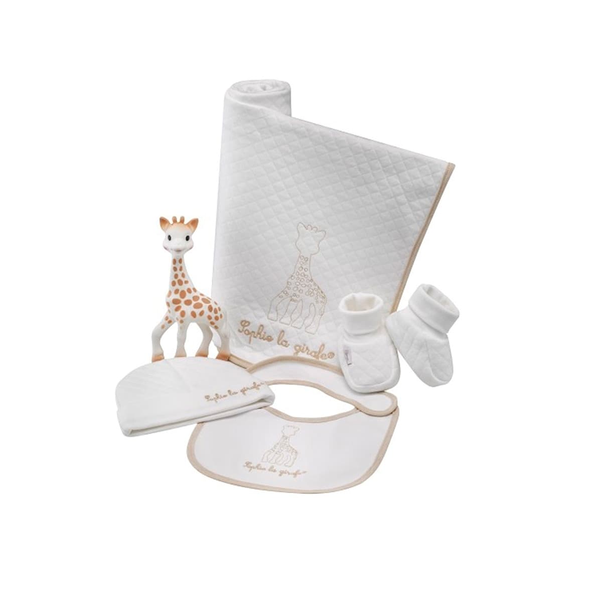 Sophie La Girafe® - Pack regalo nacimiento Sophie la girafe mordedor+ textil new born.