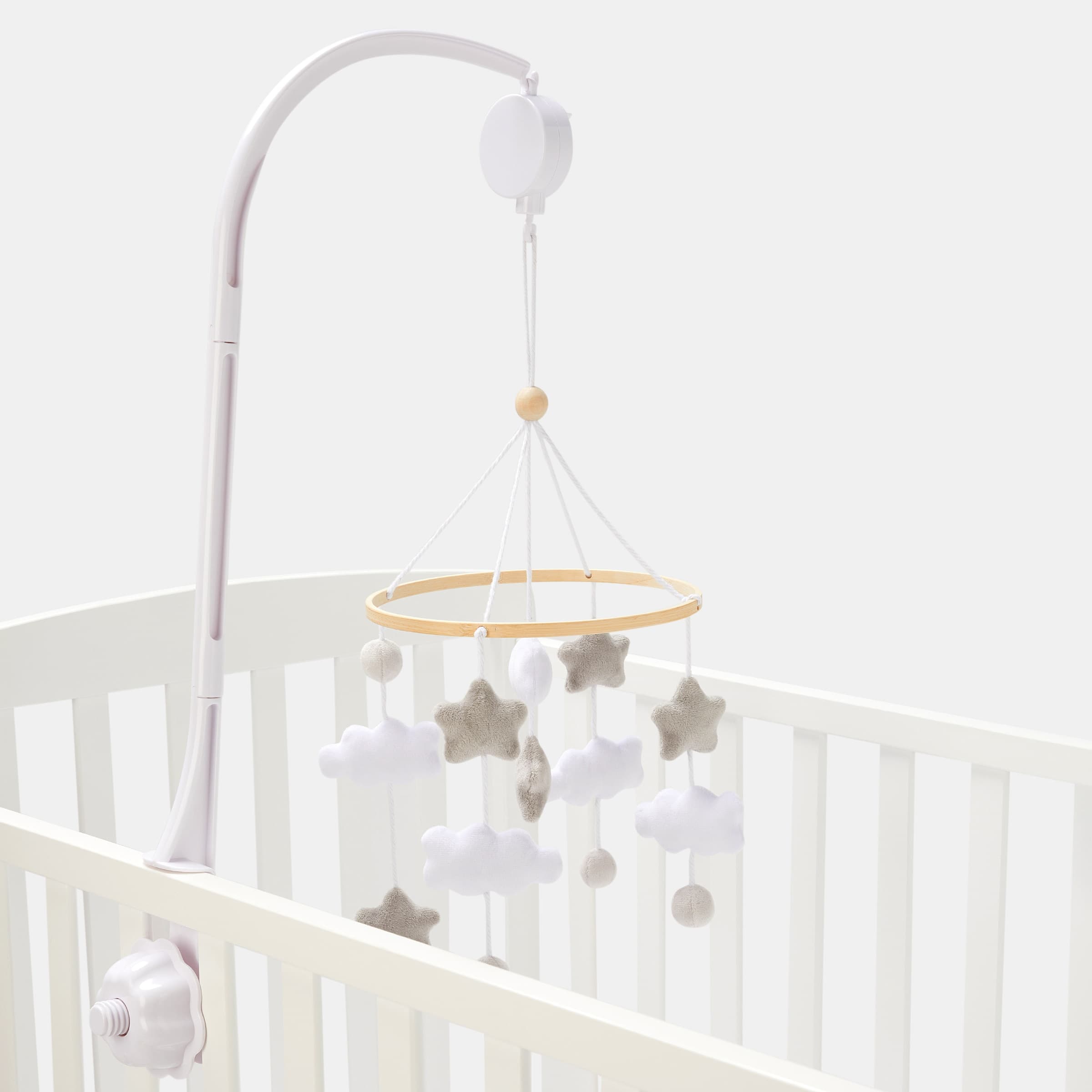 Cotton Juice Baby Home - Móvil musical cuna Cotton Juice Baby Home.