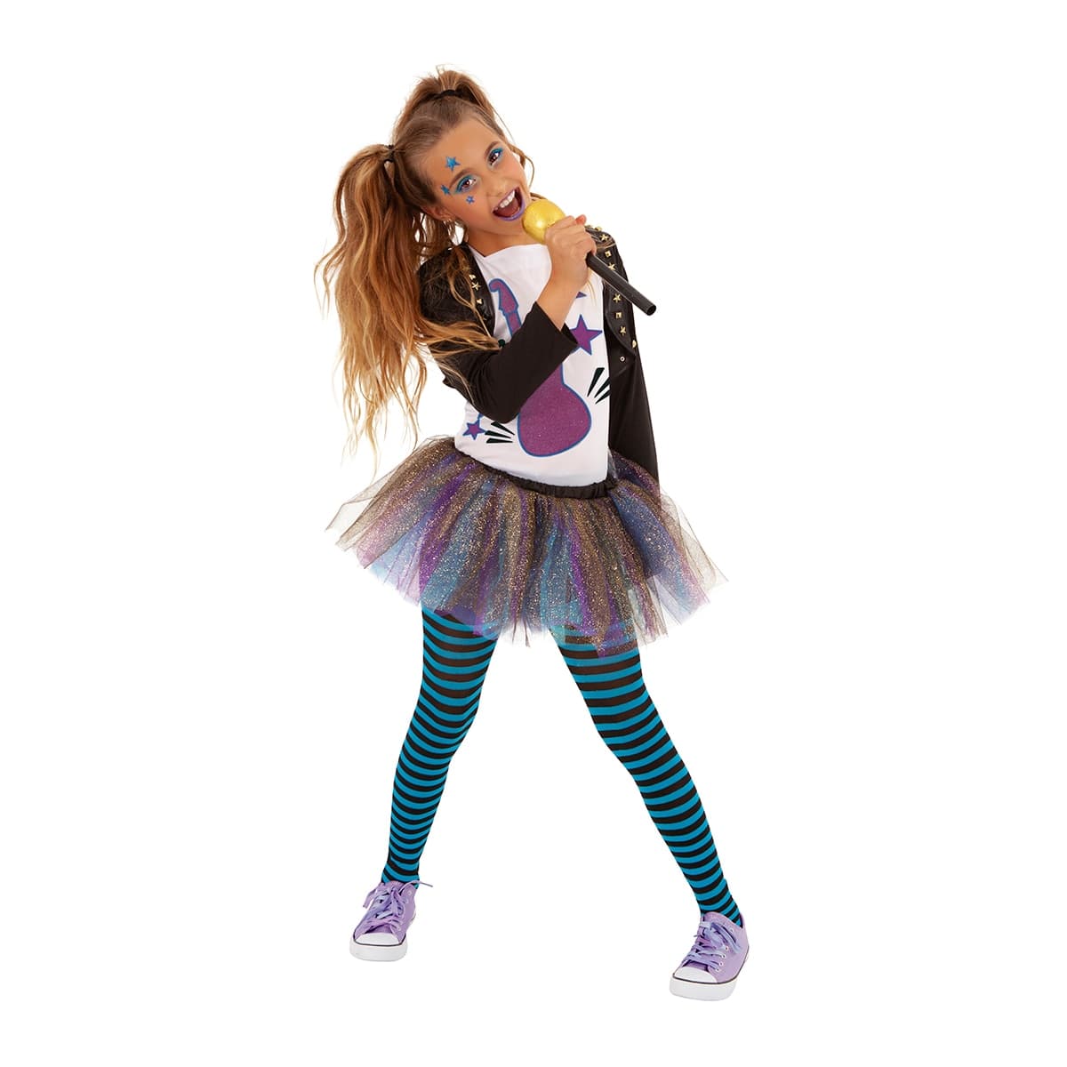 Rubies - Disfraz Bonnie B. Pop Girls Band Infantil.