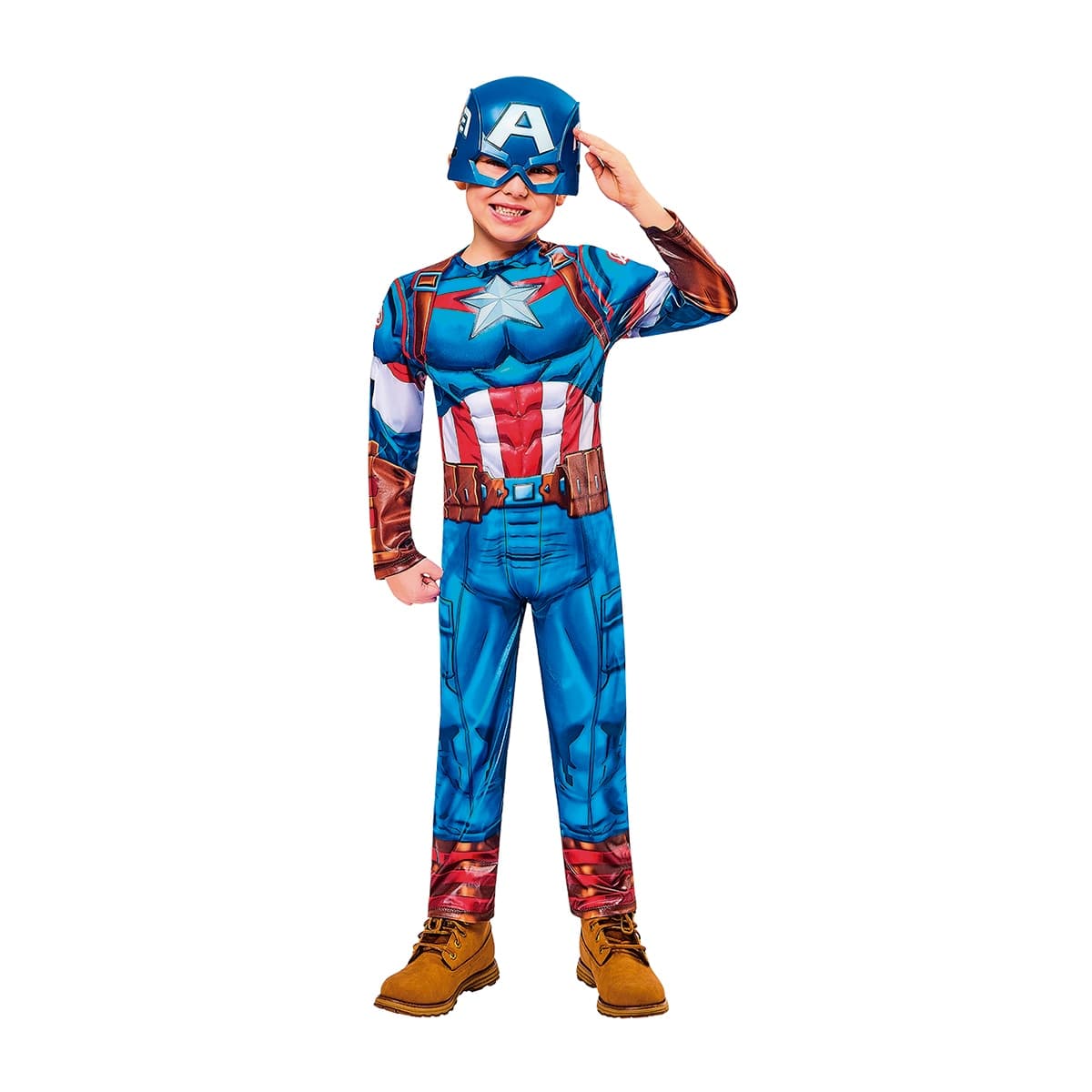 Rubies - Disfraz Captain America Black Line Avengers Rubies.