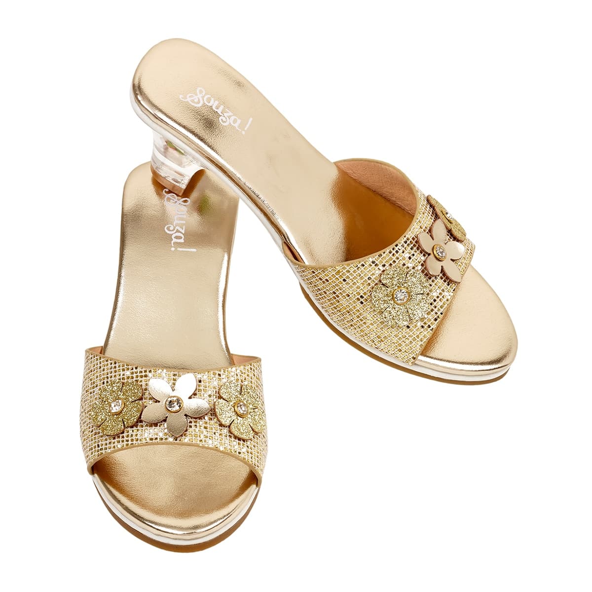Souza - Sandalias tacón Ellina, dorado metálico t. 30-31 Souza.