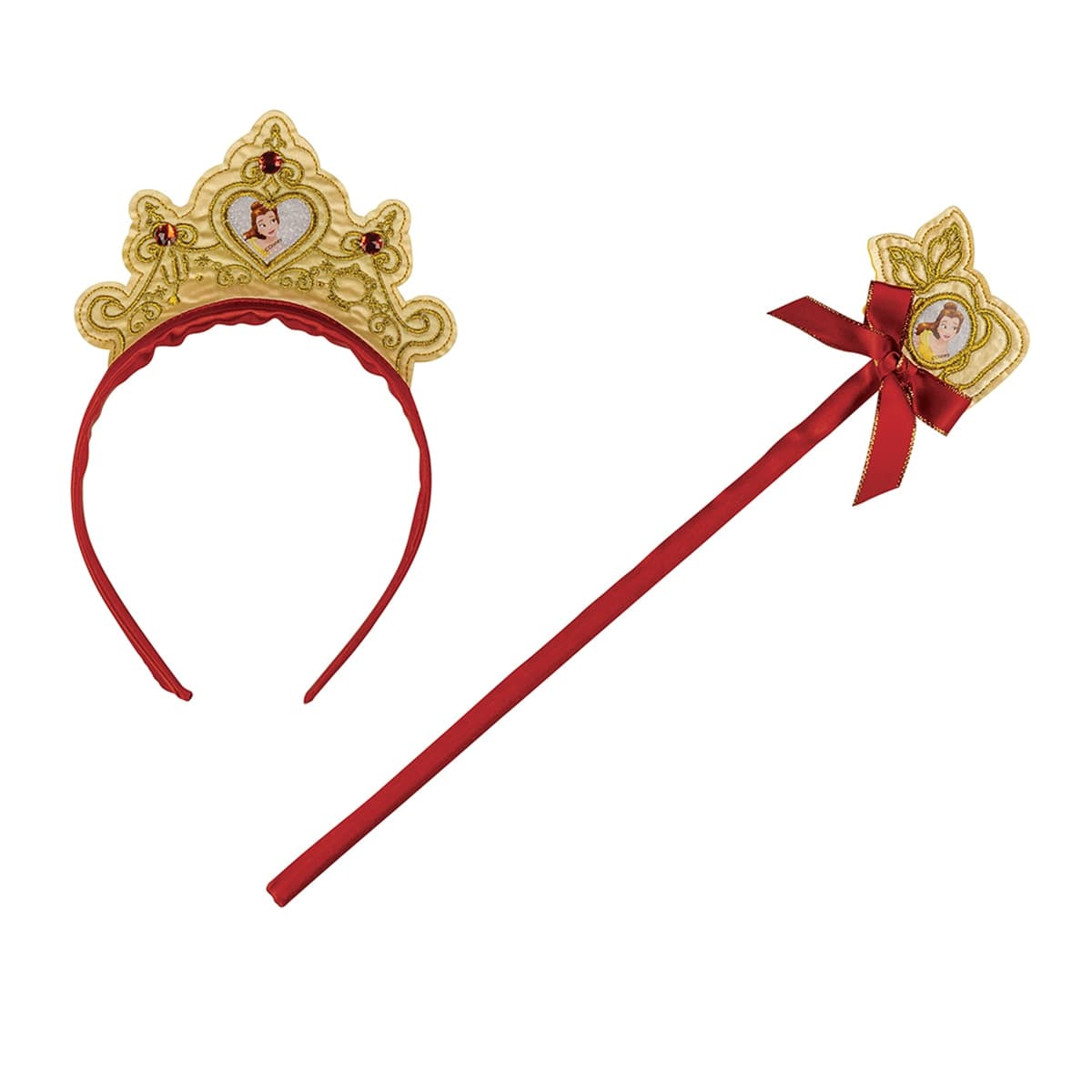 Disguise - Set de Varita y Tiara Bella Princesas Disney Disguise.