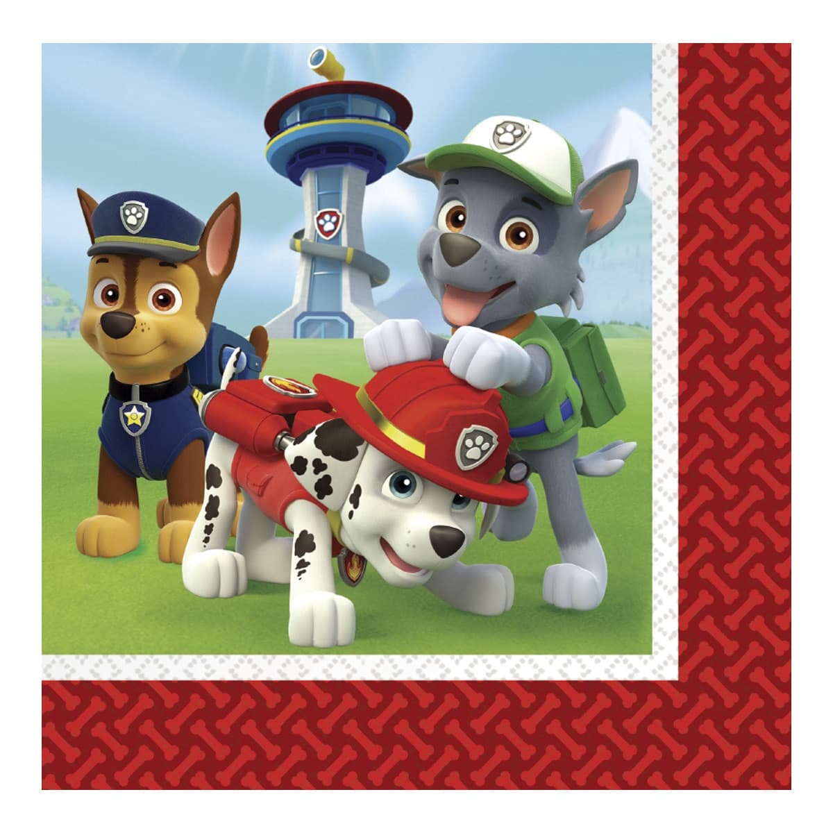 Liragram - Servilletas de la Patrulla Canina.