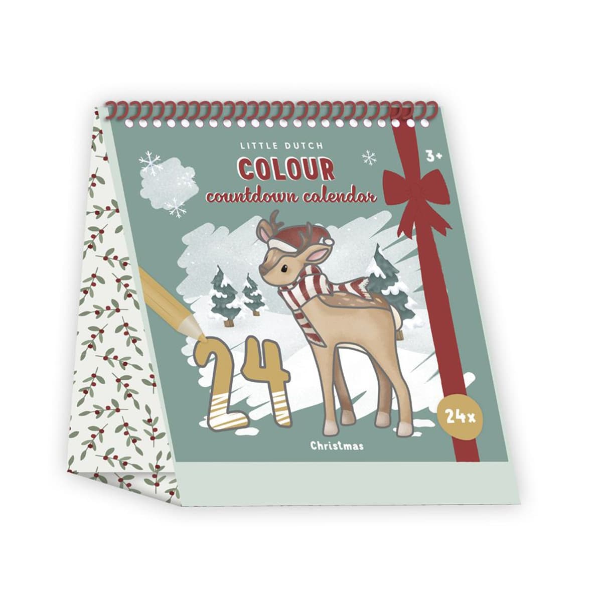 LITTLE DUTCH - 2025 Calendario Adviento Coloreable Little Dutch.