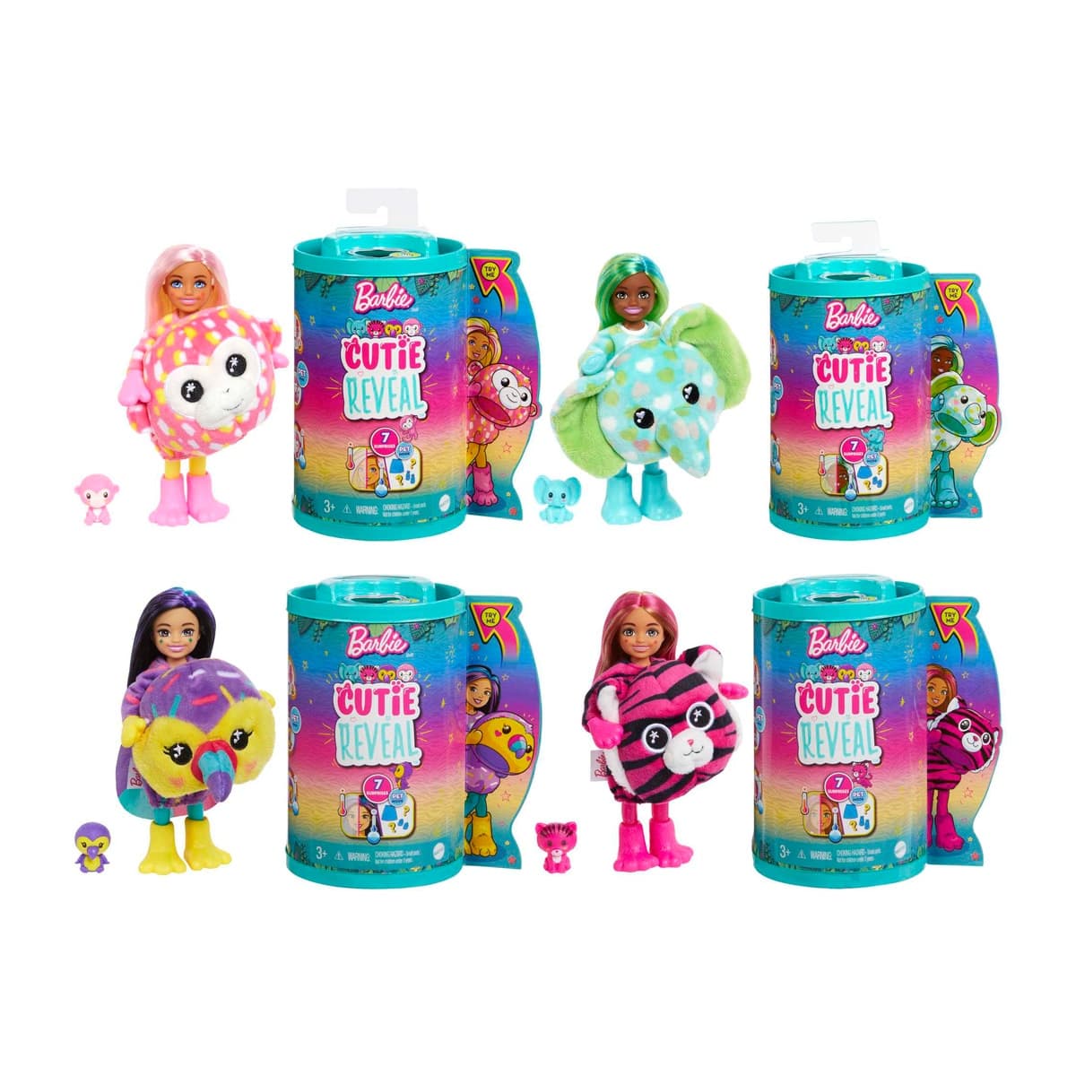 Barbie - Muñeca Chelsea con disfraz Barbie Cutie Reveal modelos surtidos.