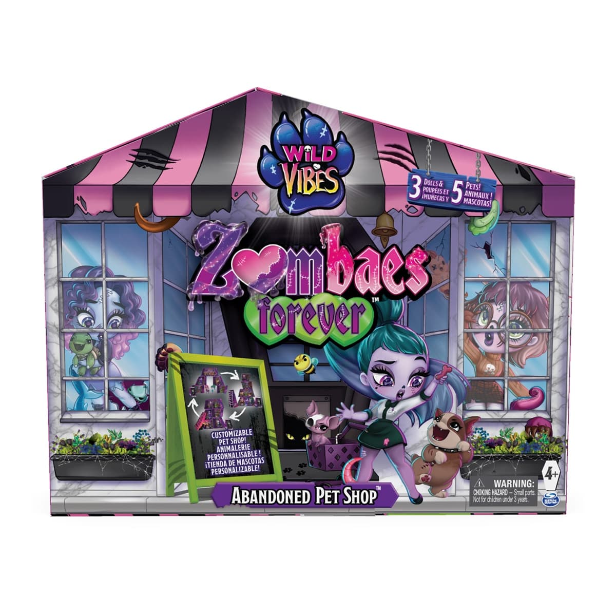 Spin Master - Abandoned Pet Shop, Zombaes, Spin Master.