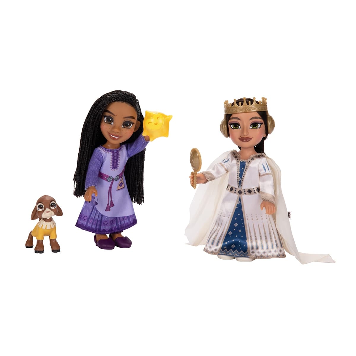 Disney - Set Cuentacuentos muñecas 15 cm Asha & Reina Amaya Wish Disney.