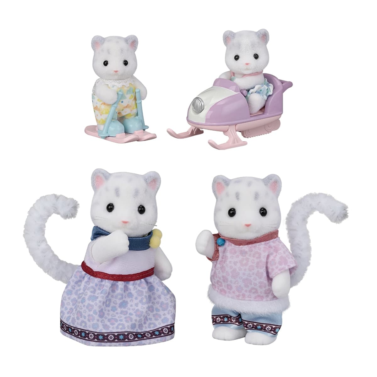 Sylvanian Families - Familia Leopardo de las Nieves Sylvanian Families.