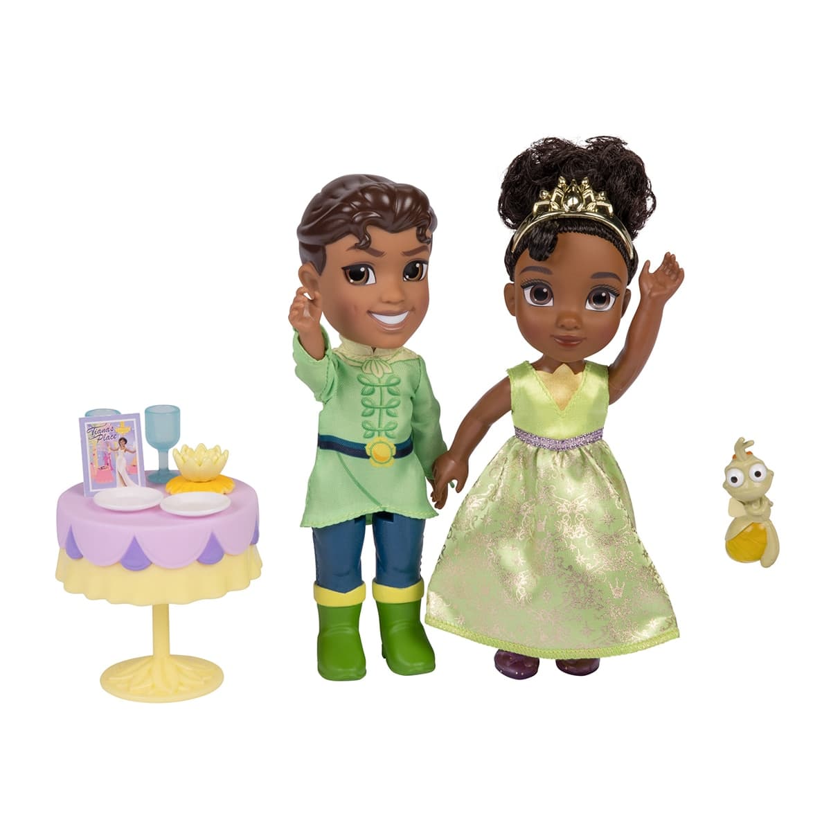 Disney - Set Tiana y Rey Naveen 15 cm Disney.