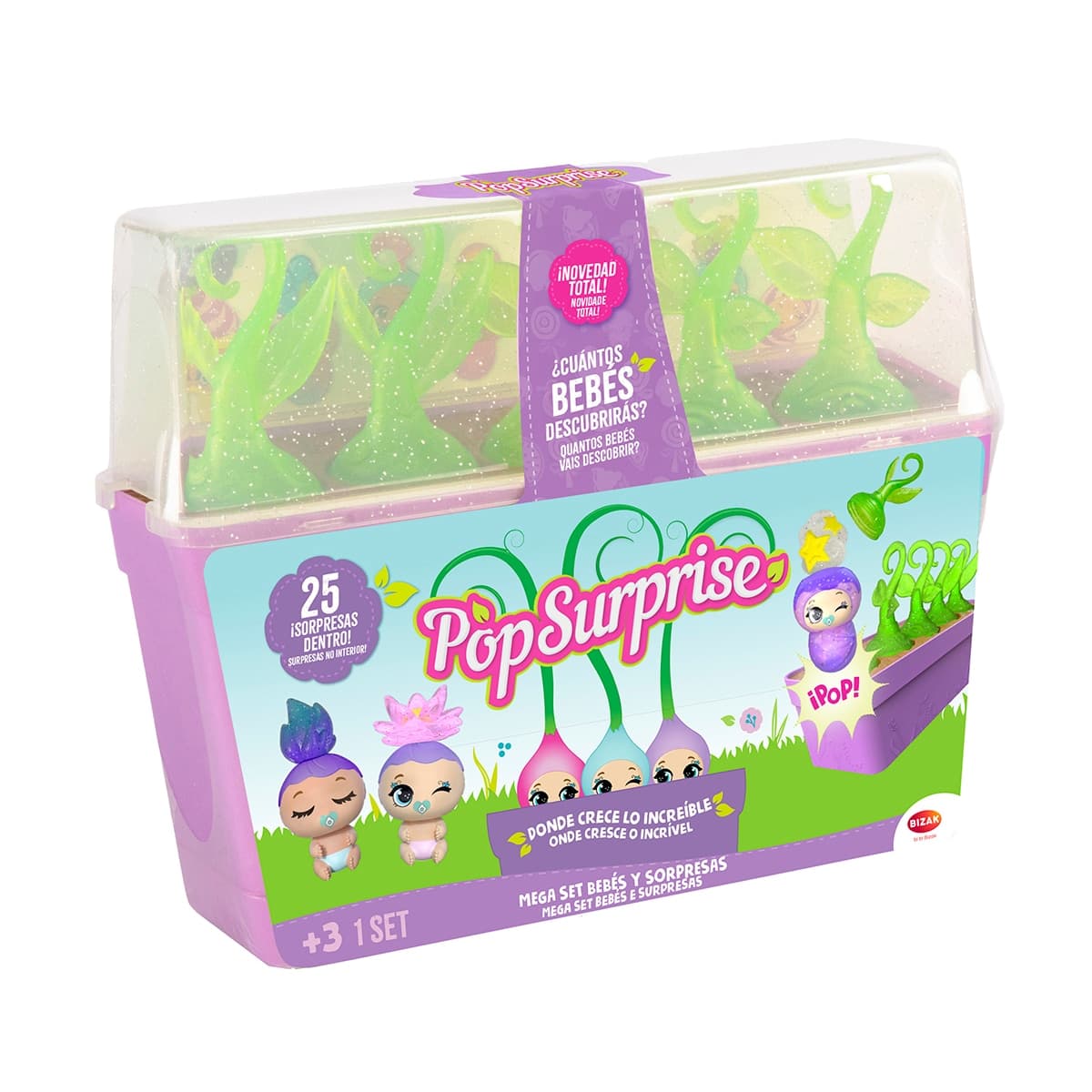 Bizak - Mini muñecas Pop Surprise mega set bebes y sorpresas modelos surtidos Bizak.