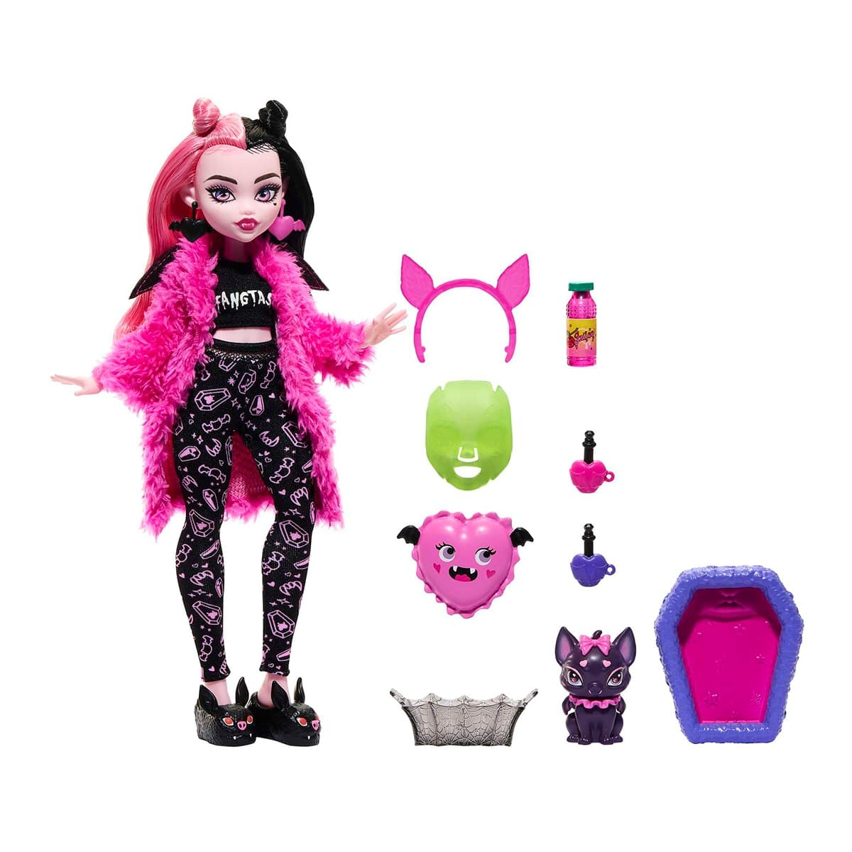 Monster High - Muñecas Fiesta de pijamas Clawdeen Wolf Monster High Mattel.