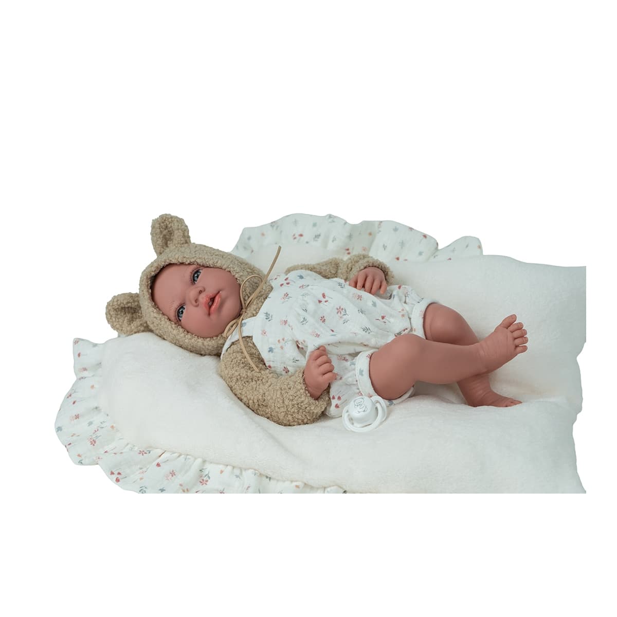 ARIAS - Muñeco Elegance 40 cm Andie beige con cojín Arias.