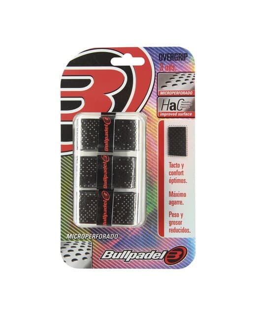 Bullpadel - Pack de 3 overgrips Bullpadel.