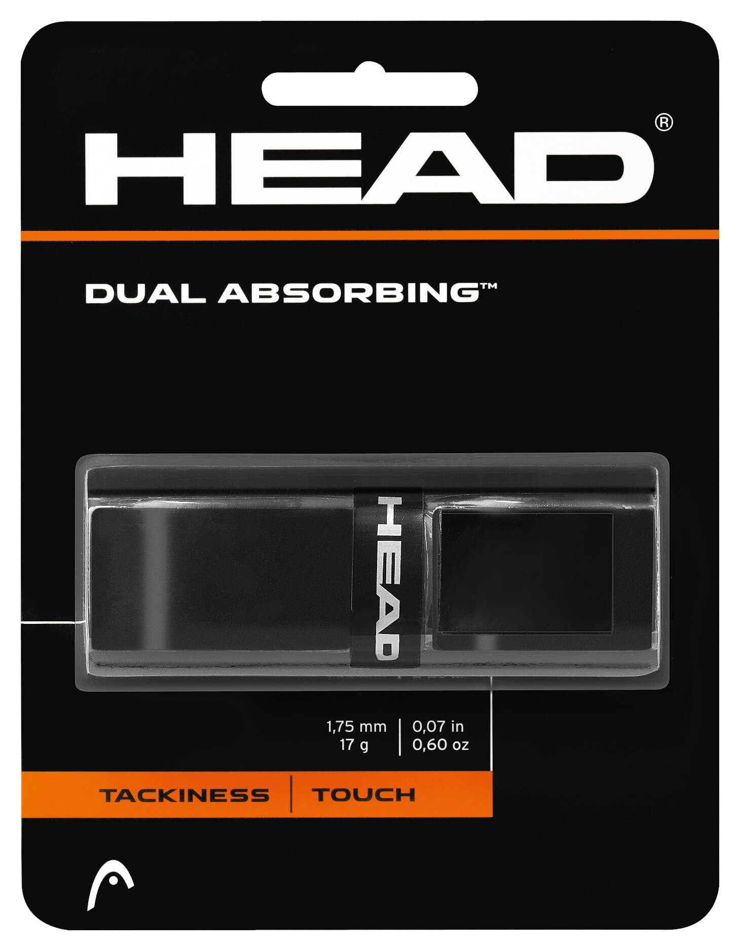 Head - Grip Dual Absorbing Head.