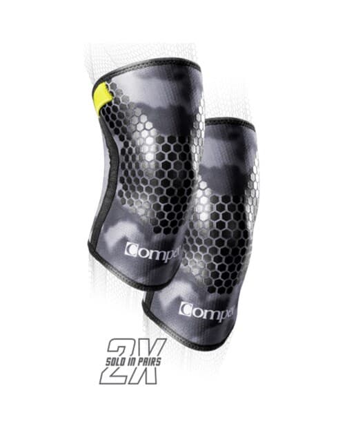 Compex - Pack de 2 rodilleras 5mm Comouflage XL Compex.